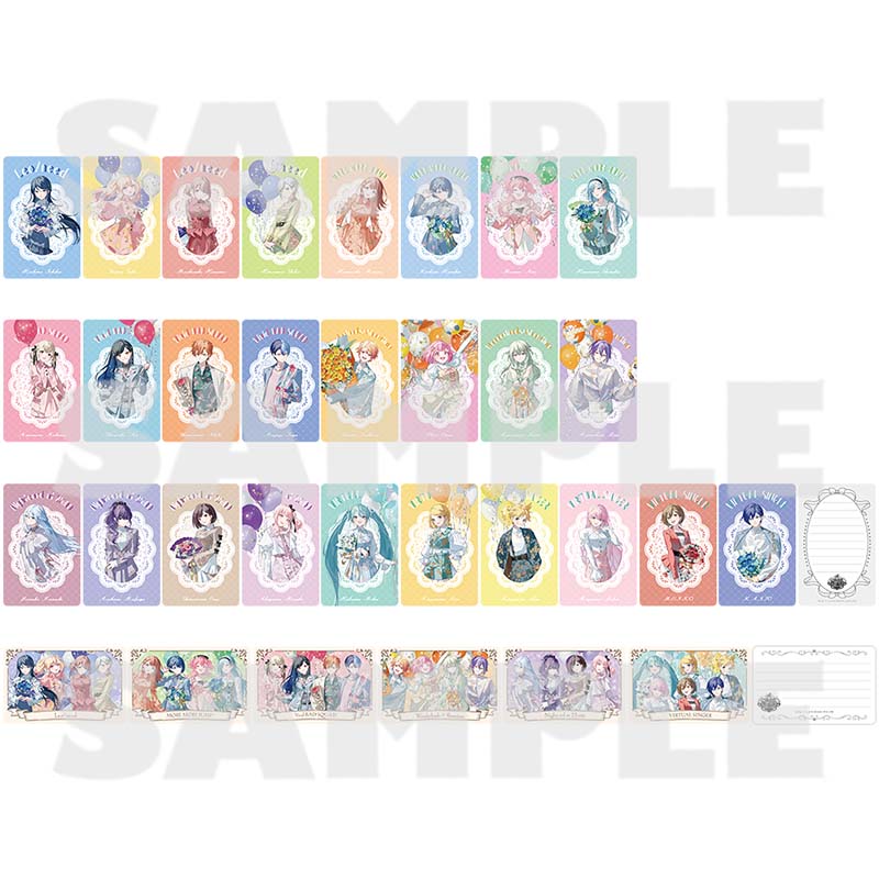 [PREORDER] Project Sekai Anniversary/Birthday 2023-2024 Memo Sticker Collection main image 0