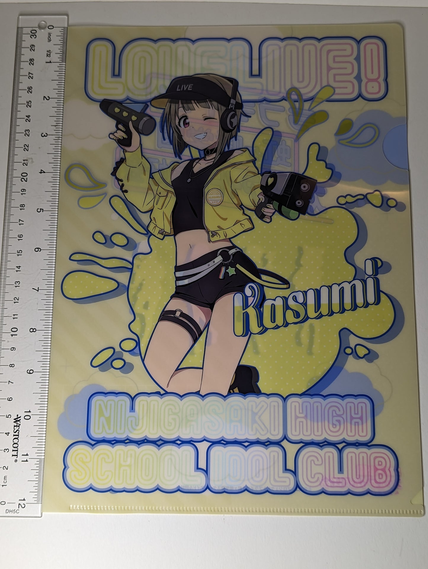 Kasumi Nakasu Love Live Nijigasaki x Village Vanguard Clear File