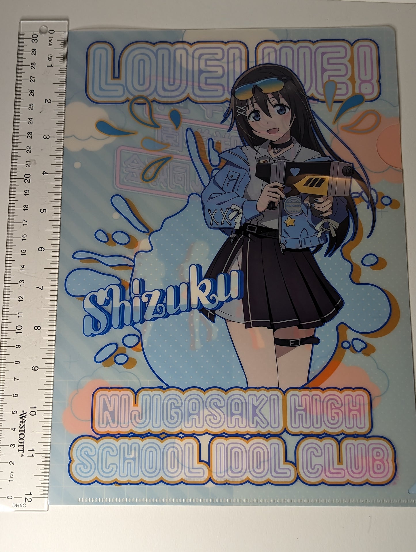 Shizuku Osaka Love Live Nijigasaki x Village Vanguard Clear File