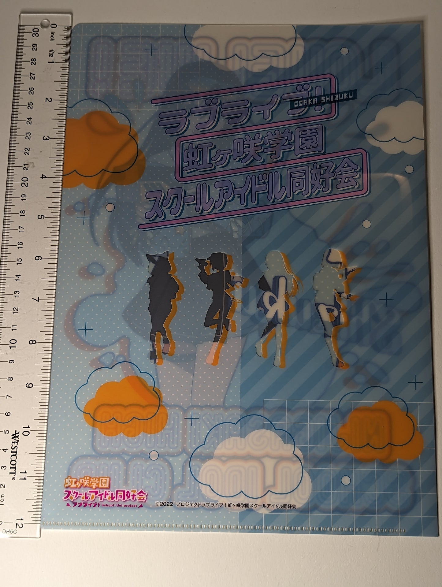 Shizuku Osaka Love Live Nijigasaki x Village Vanguard Clear File