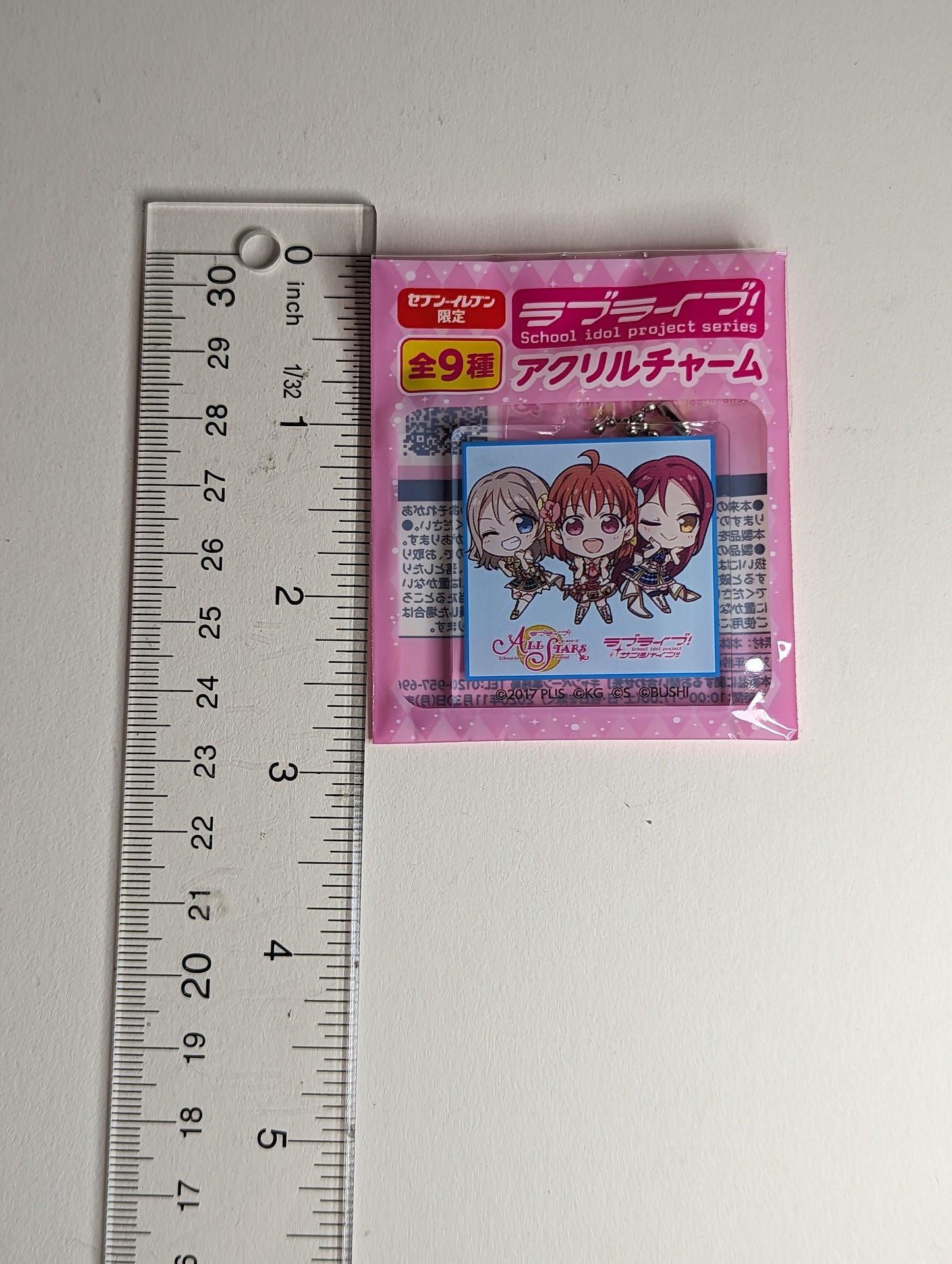 You Watanabe Chika Takami Riko Sakurauchi Love Live! All Stars Acrylic Keychain