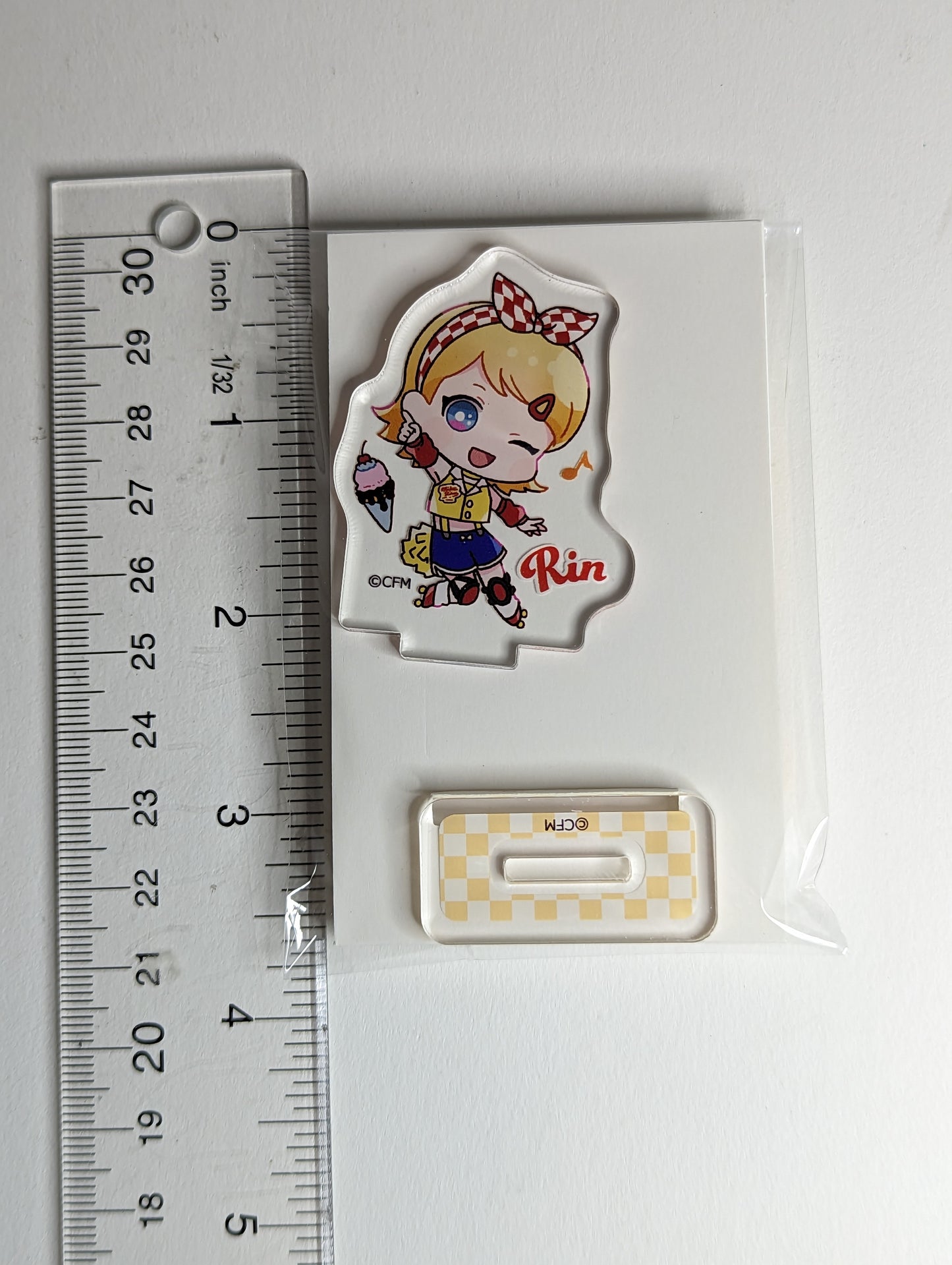 Kagamine Rin Vocaloid Hatsune Miku Diner Acrylic Stand