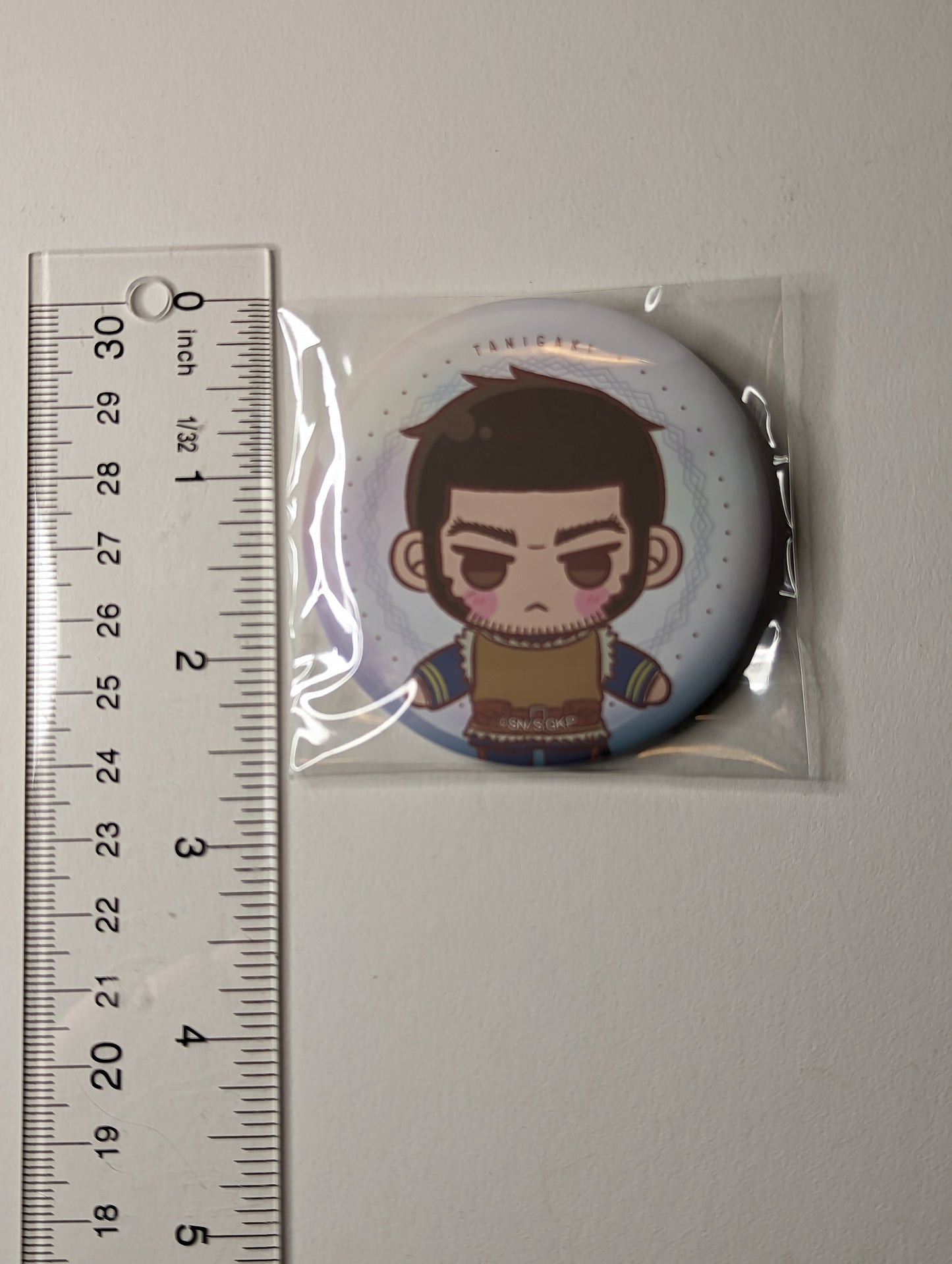 Genjiro Tanigaki Golden Kamuy Can Badge