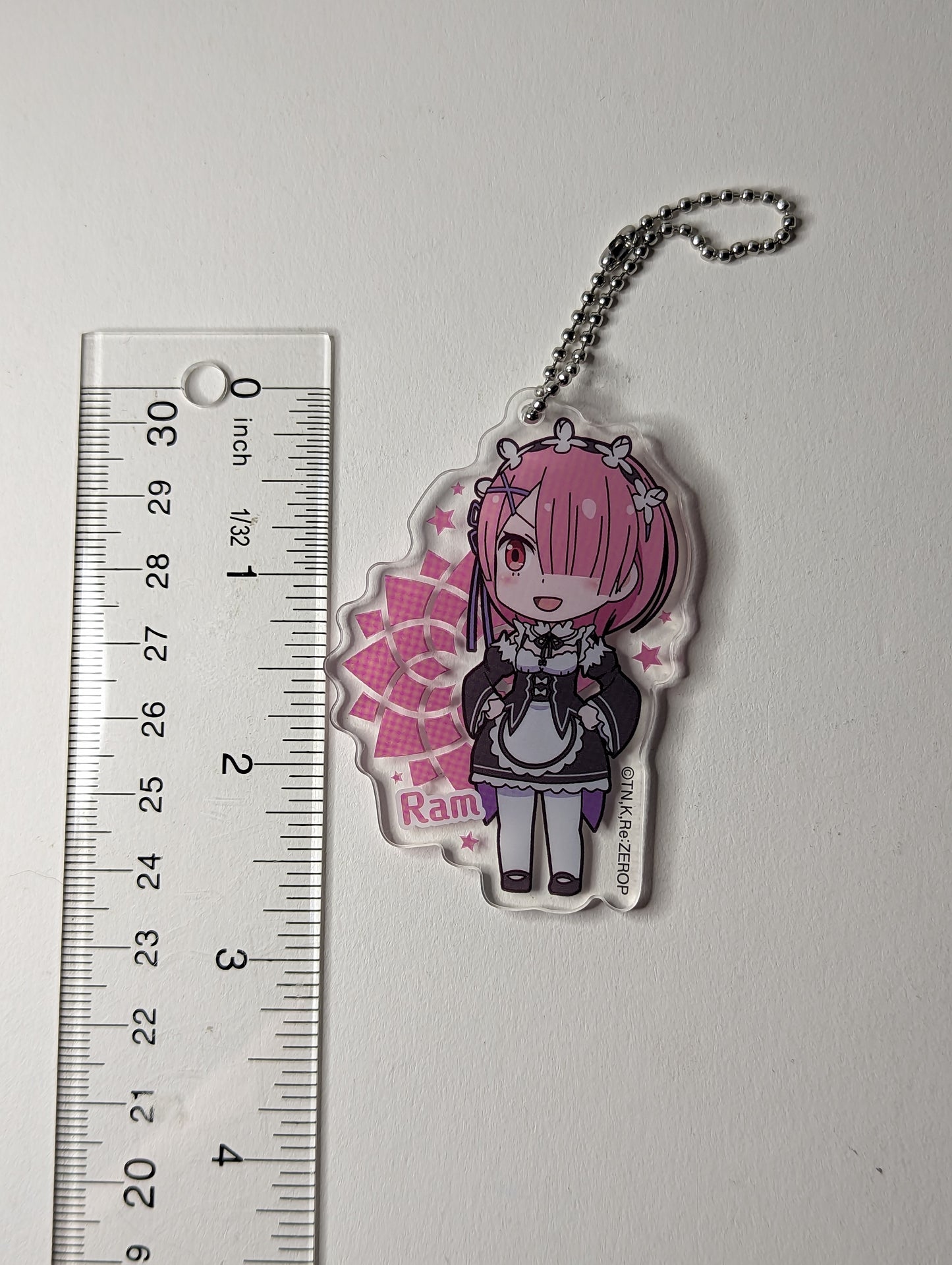 Ram Re:Zero Starting Life in Another Life Acrylic Keychain