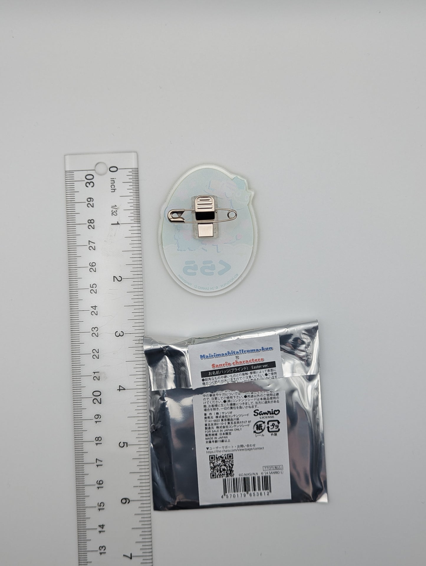 Clara Valac Mairimashita / Welcome to Demon School Iruma-kun x Sanrio Easter Acrylic Clip