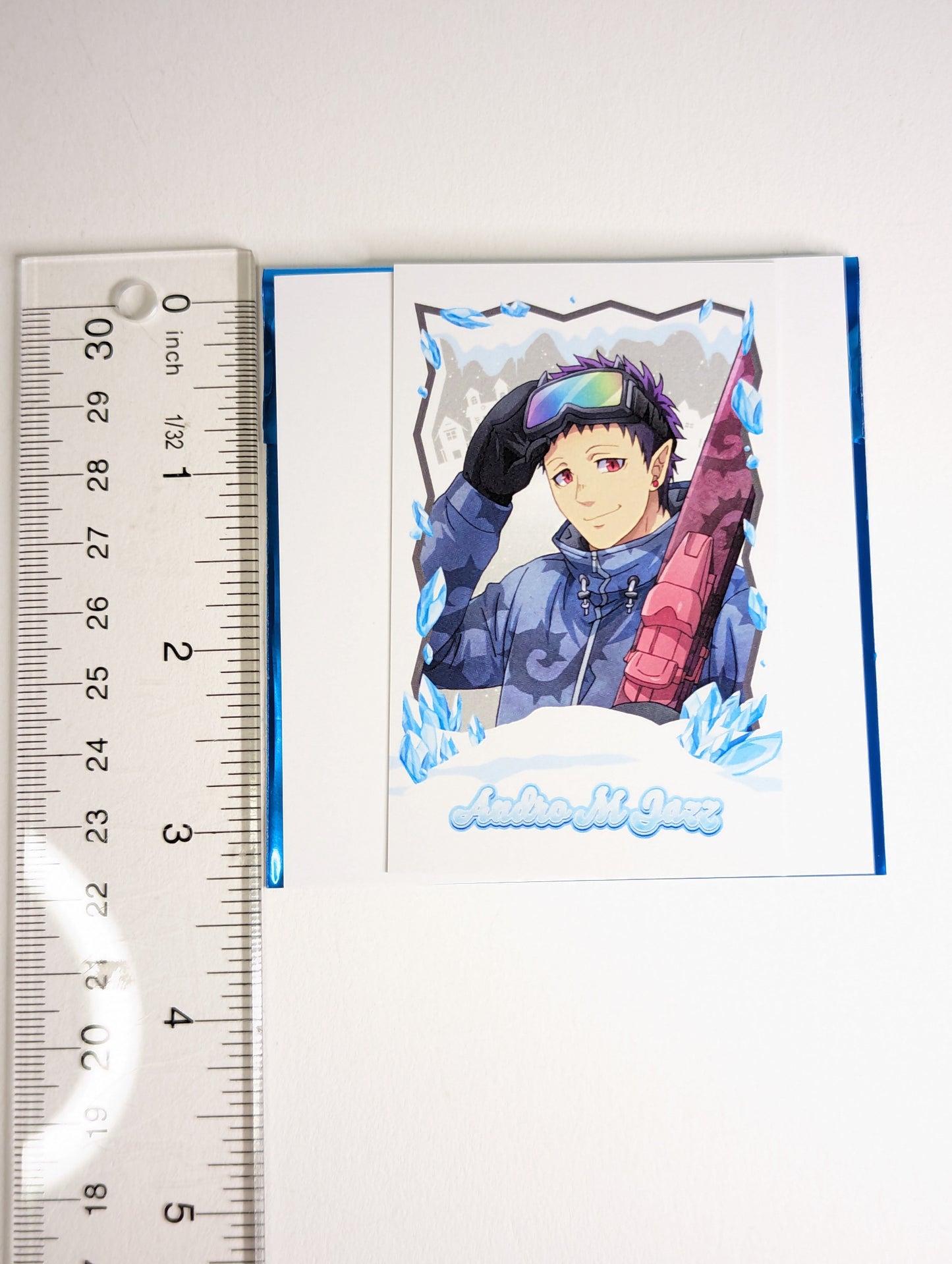 Andro M. Jazz Welcome to Demon School Iruma-kun / Mairimashita Iruma-kun Babyls Winter Vacations Cafe Trading Card Bromide