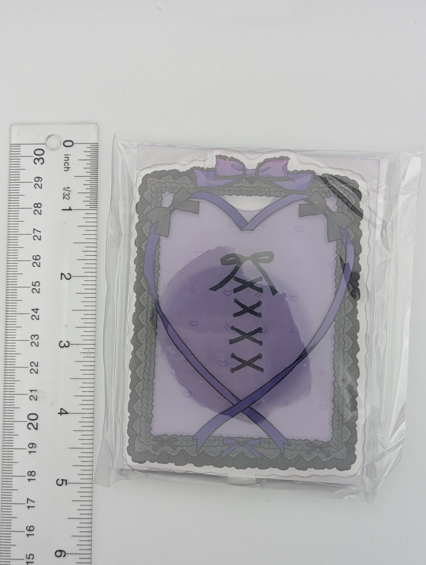 Purple Acrylic Photocard Holder Stand (6.7x9.2CM)