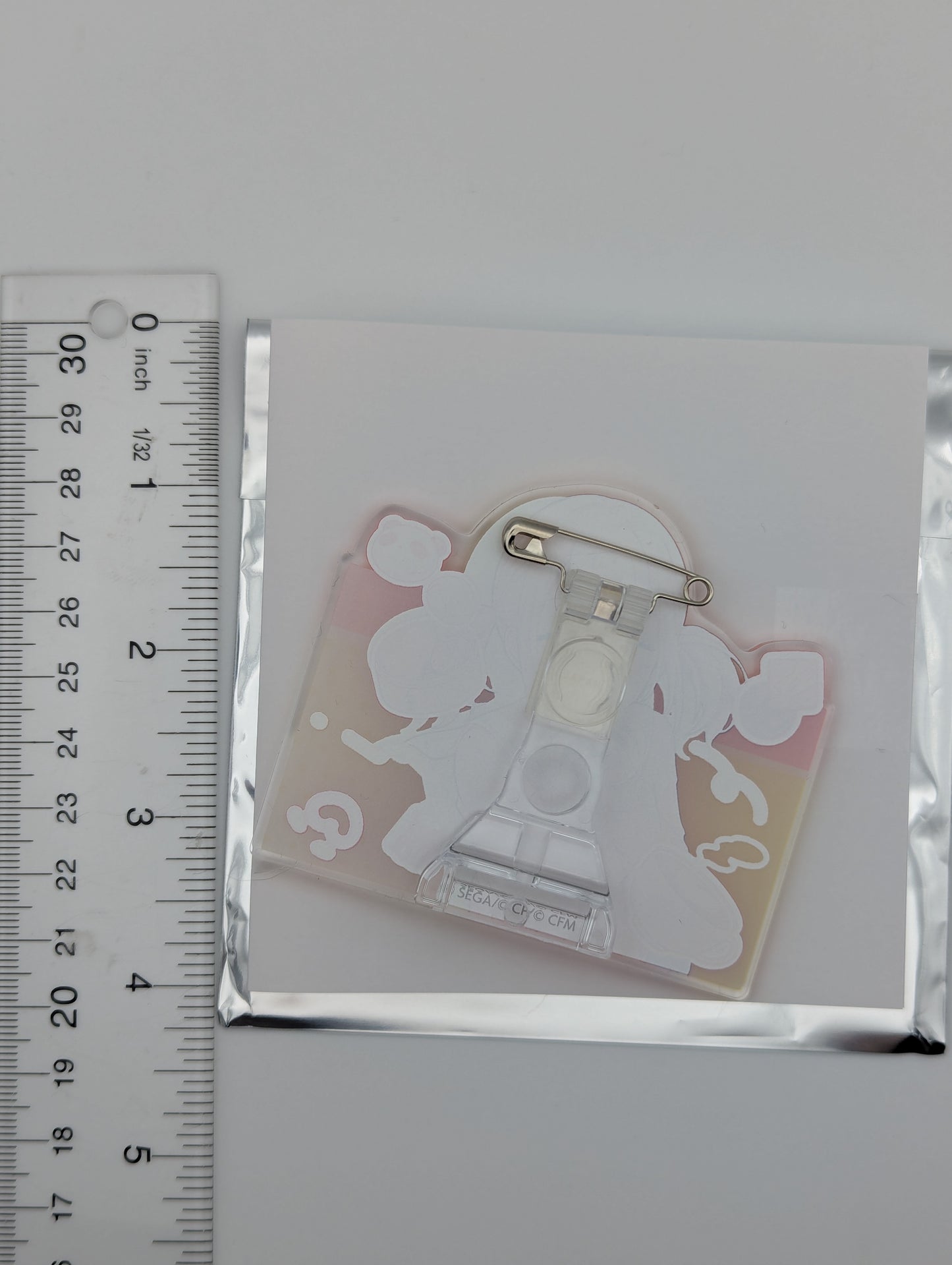 Kohane Azusawa Project Sekai Anniversary Birthday 2023-2024 Acrylic Badge Clip