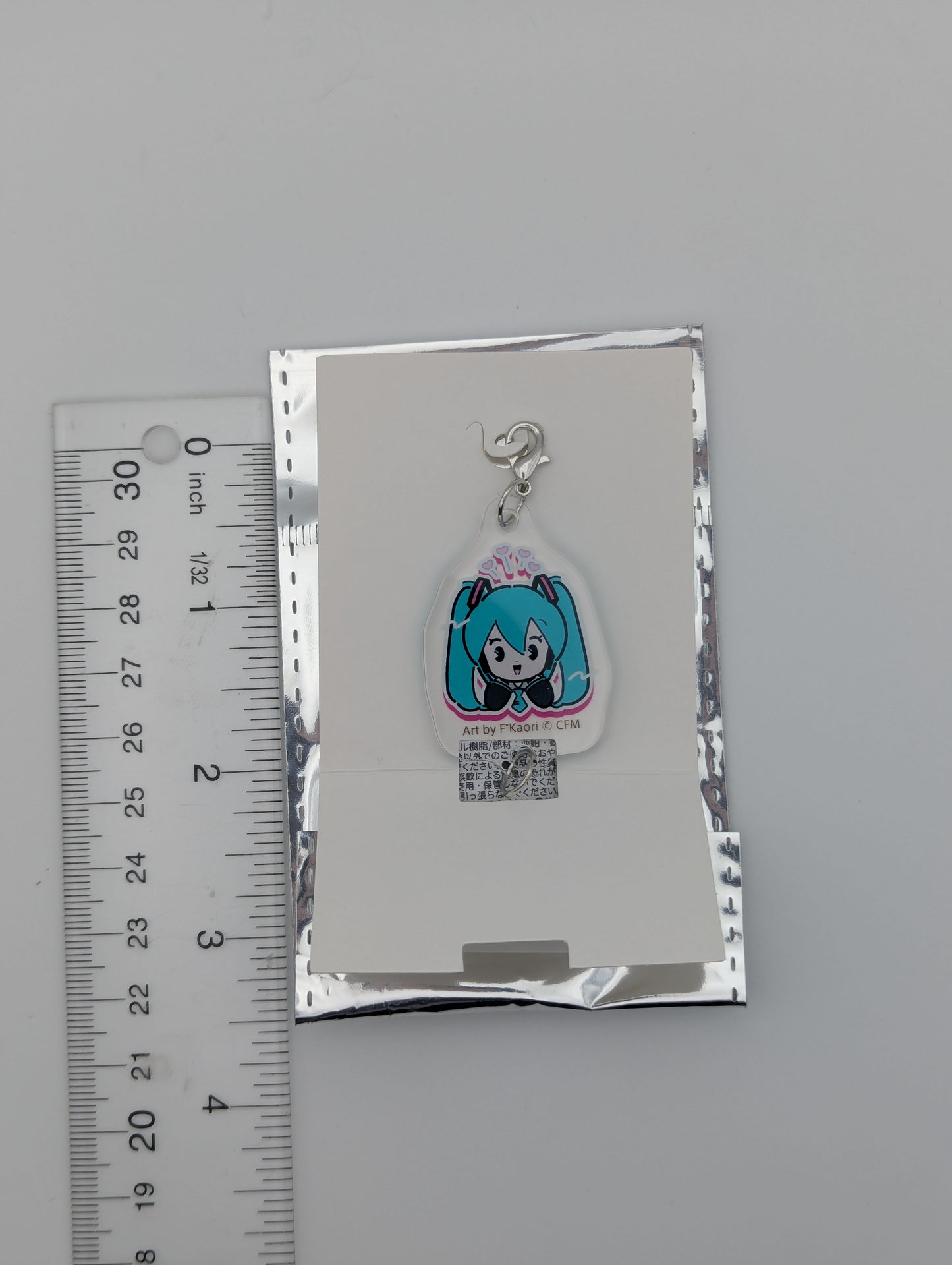 Hatsune Miku Vocaloid Acrylic Charm Keychain