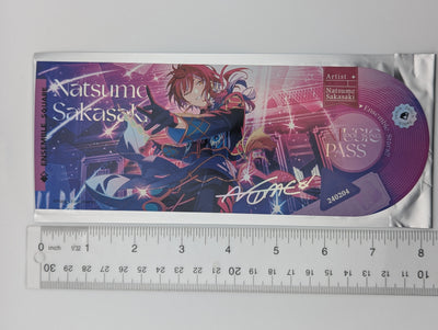 Natsume Sakasaki Ensemble Stars CN Ticket