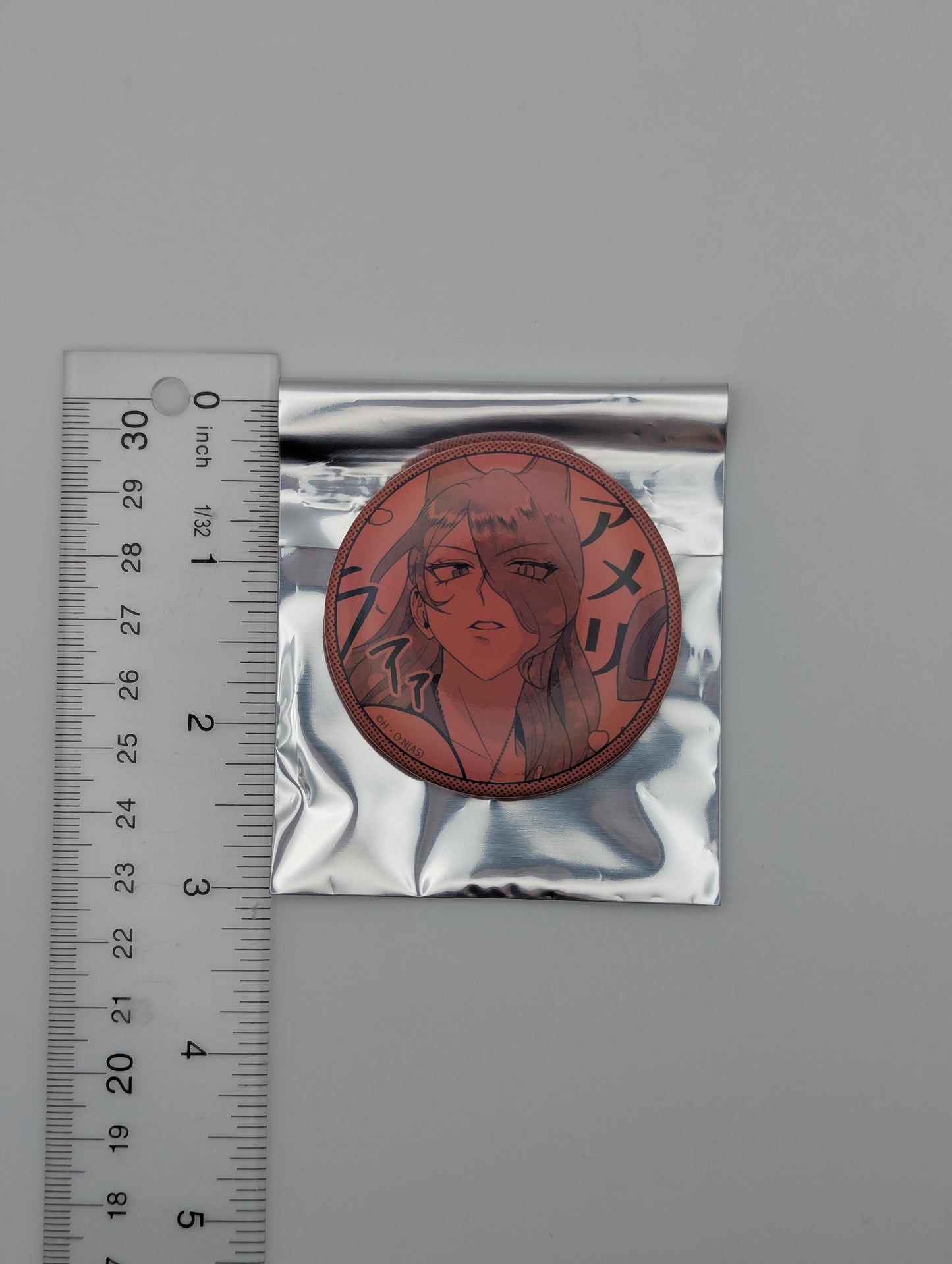 Ameri Azazel Mairimashita Iruma-kun Mafia Can Badge