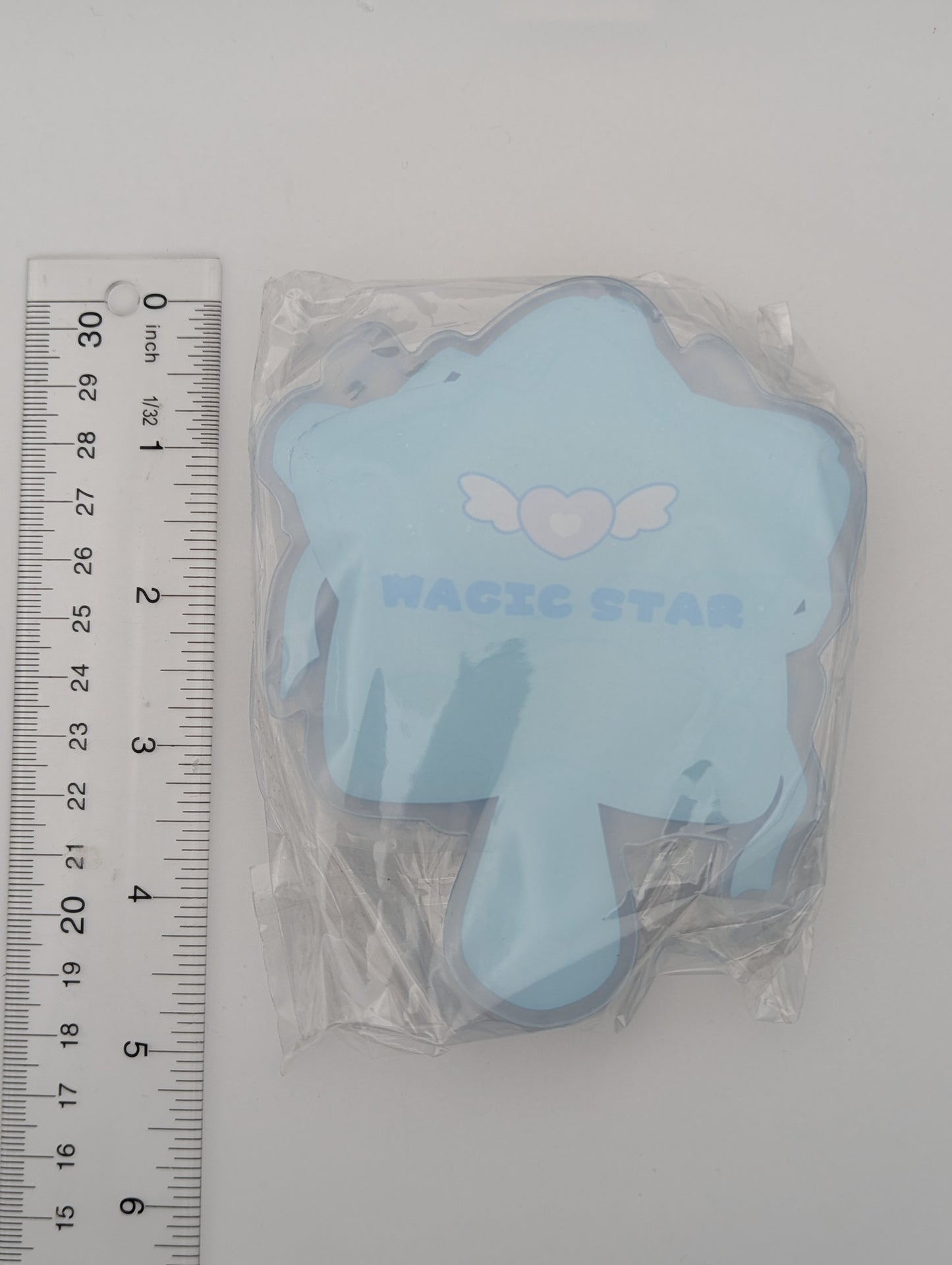 Blue Acrylic Magic Wand Badge Holder (5.8CM)