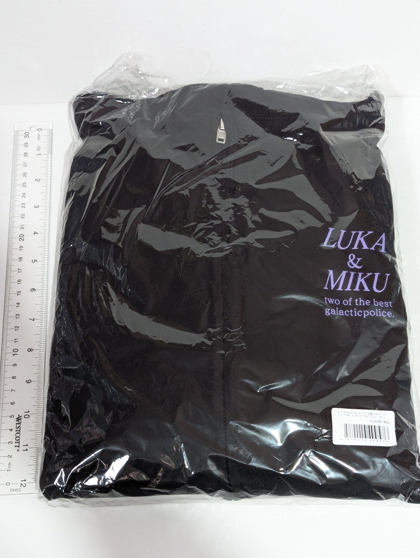 Hatsune Miku & Megurine Luka Vocaloid Galactic Police 90’s Retro-like Zip-up hoodie L Size
