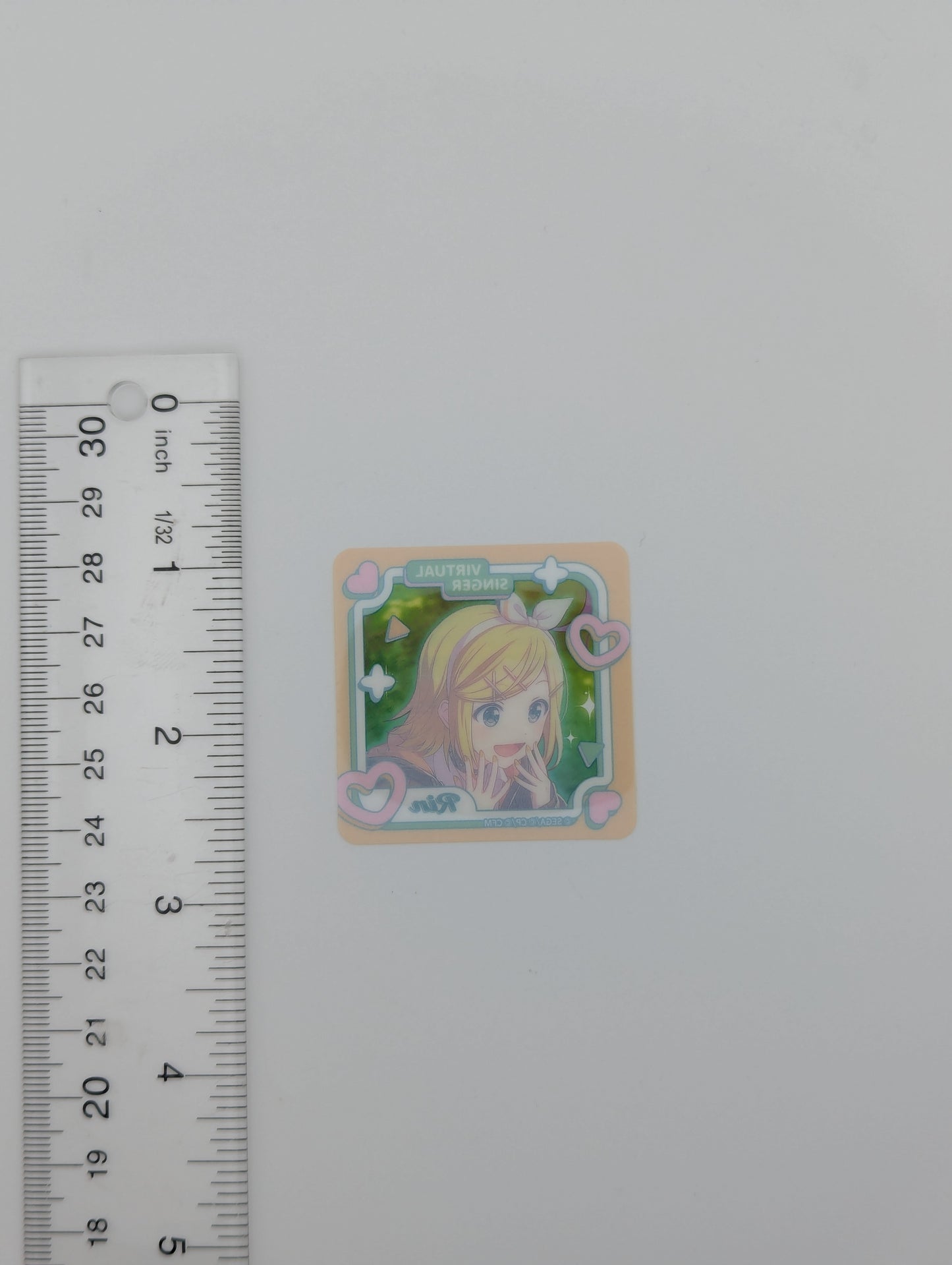 Kagamine Rin Project Sekai Clear Memo Sticker
