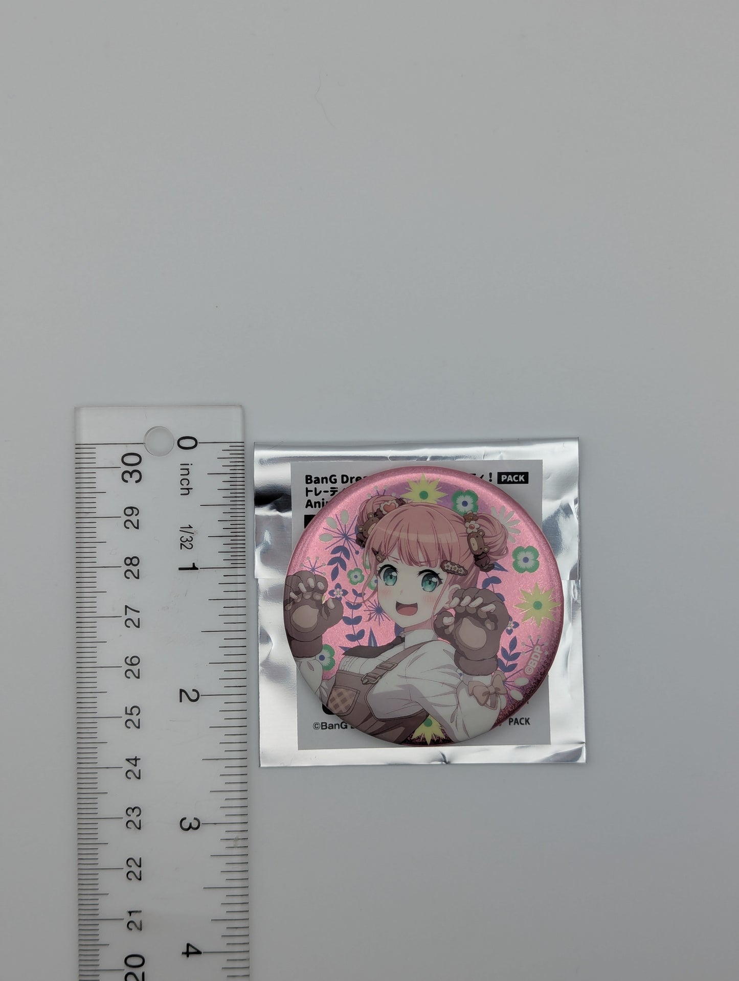 Himari Uehara Bang Dream Animal x Mofu-mofu Party Can Badge