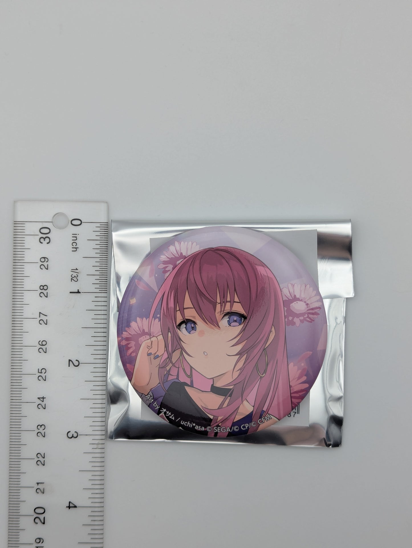 Megurine Luka Project Sekai 4th Anniversary Connect Live Can Badge