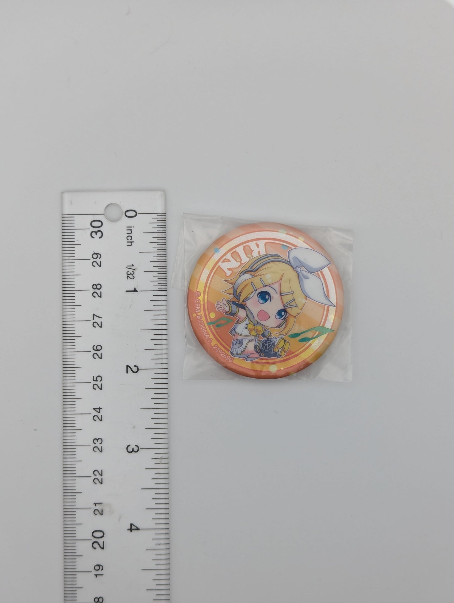 Kagamine Rin Vocaloid Can Badge