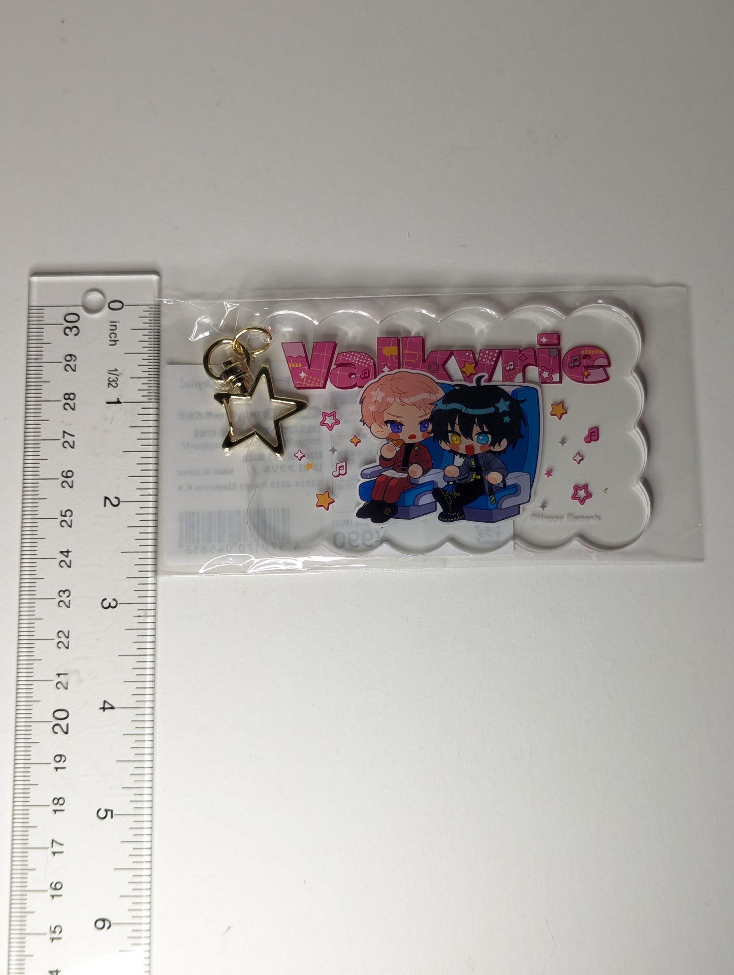 Shu Itsuki Mika Kagehira Valkyrie Ensemble Stars Wakuwaku Trip Acrylic Keychain