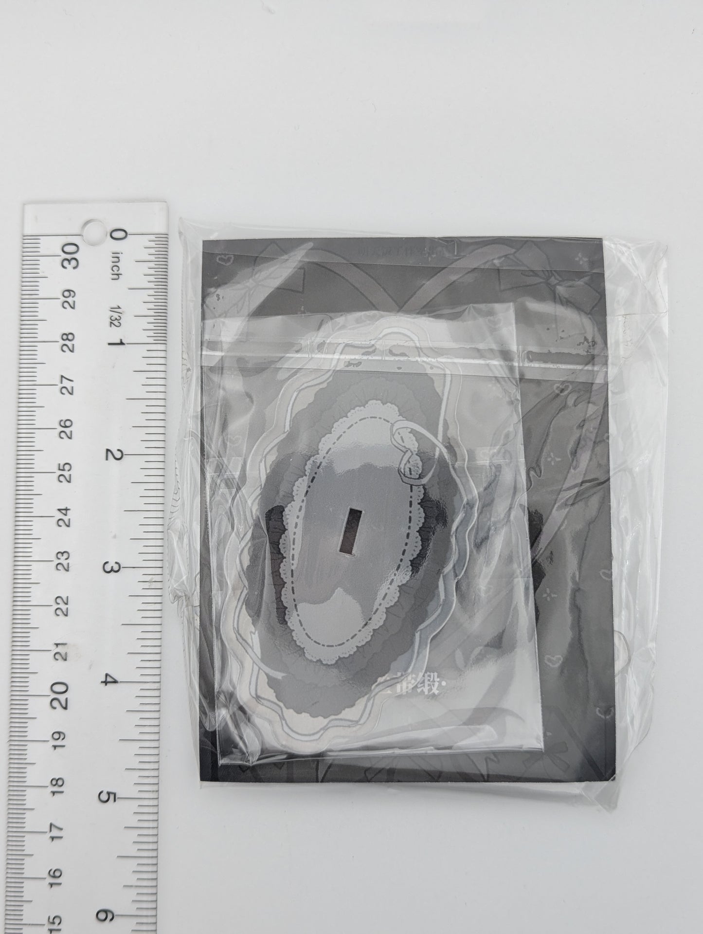 Black Acrylic Photocard Holder Stand (6.7x9.2CM)