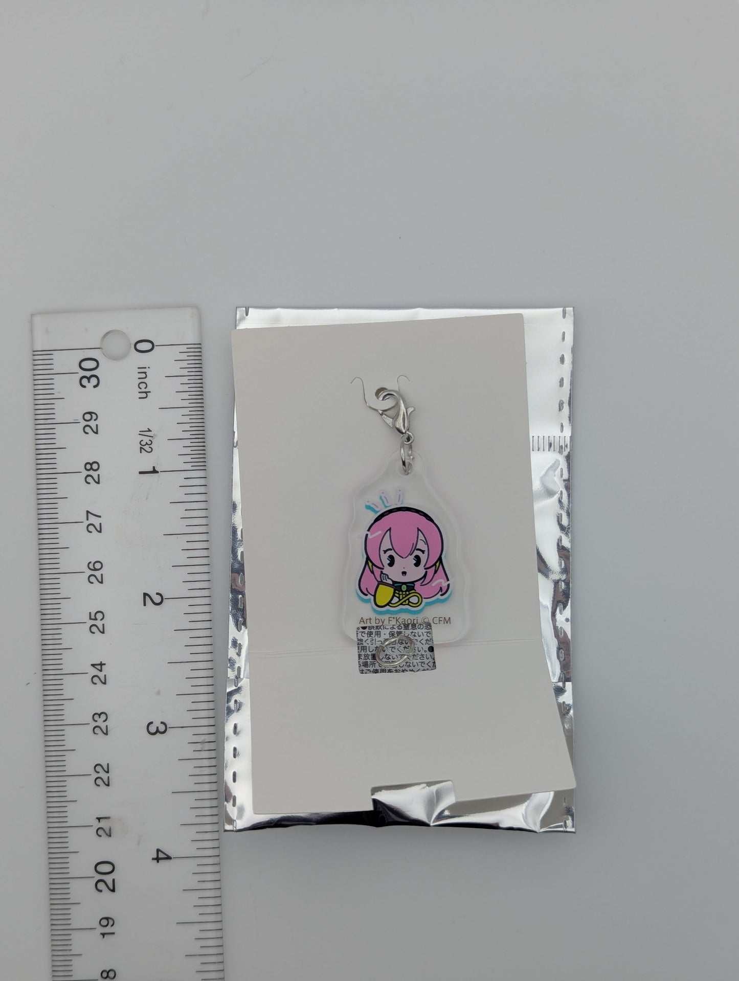 Megurine Luka Vocaloid Acrylic Charm Keychain