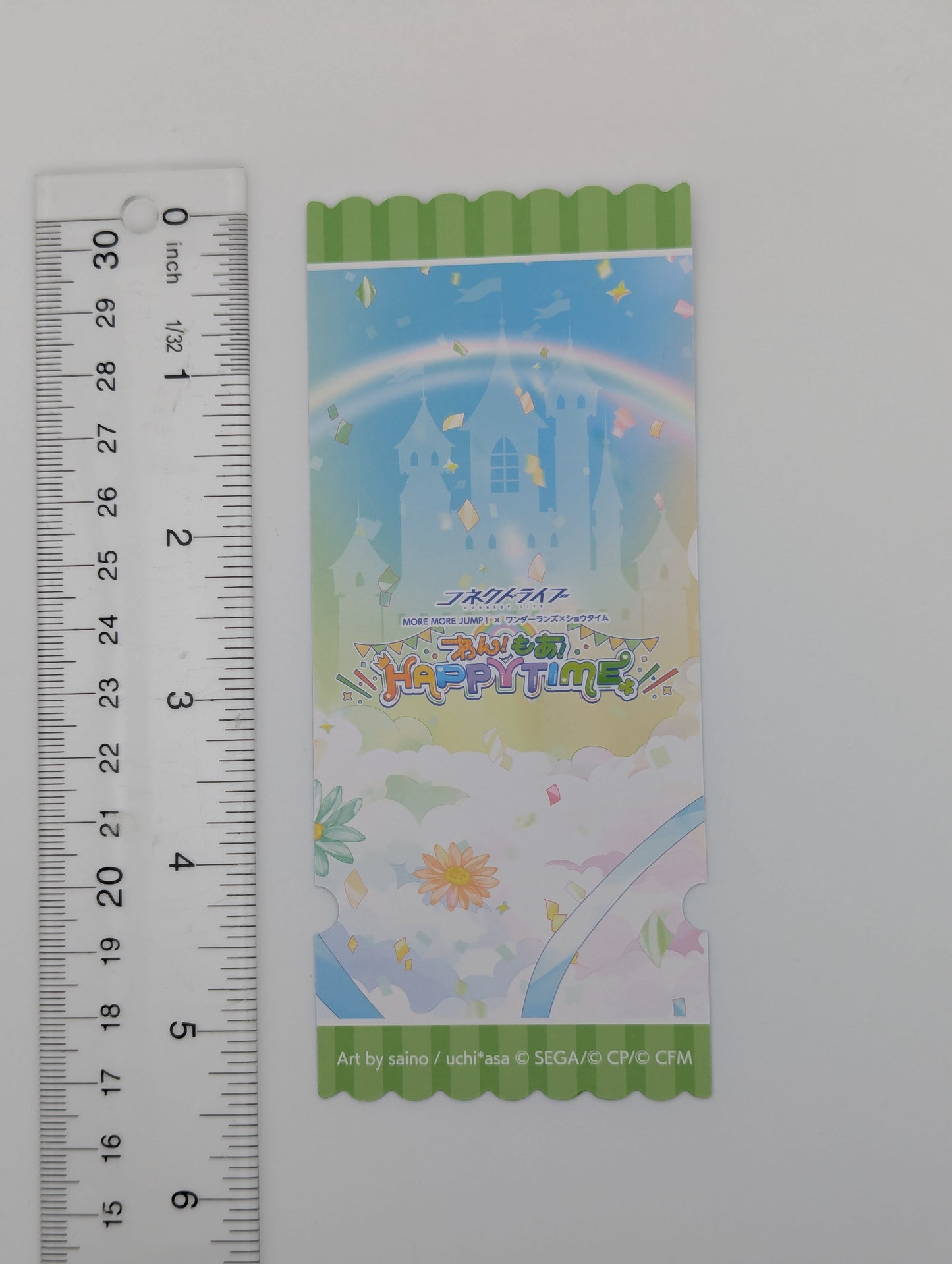 KAITO Project Sekai Ticket-Style Card