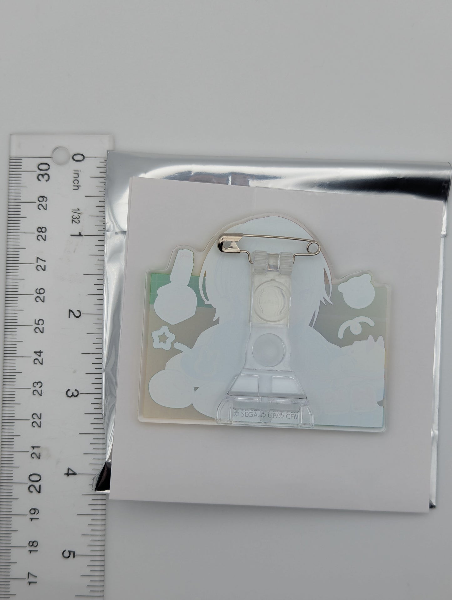 Shiho Hinomori Project Sekai Anniversary Birthday 2023-2024 Acrylic Badge Clip