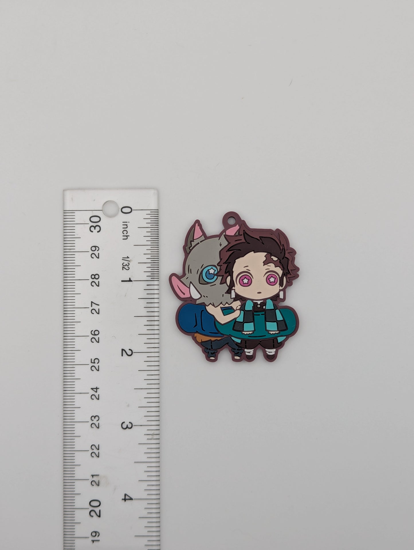 Tanjiro Kamado & Inosuke Hashibira Demon Slayer Rubber Strap