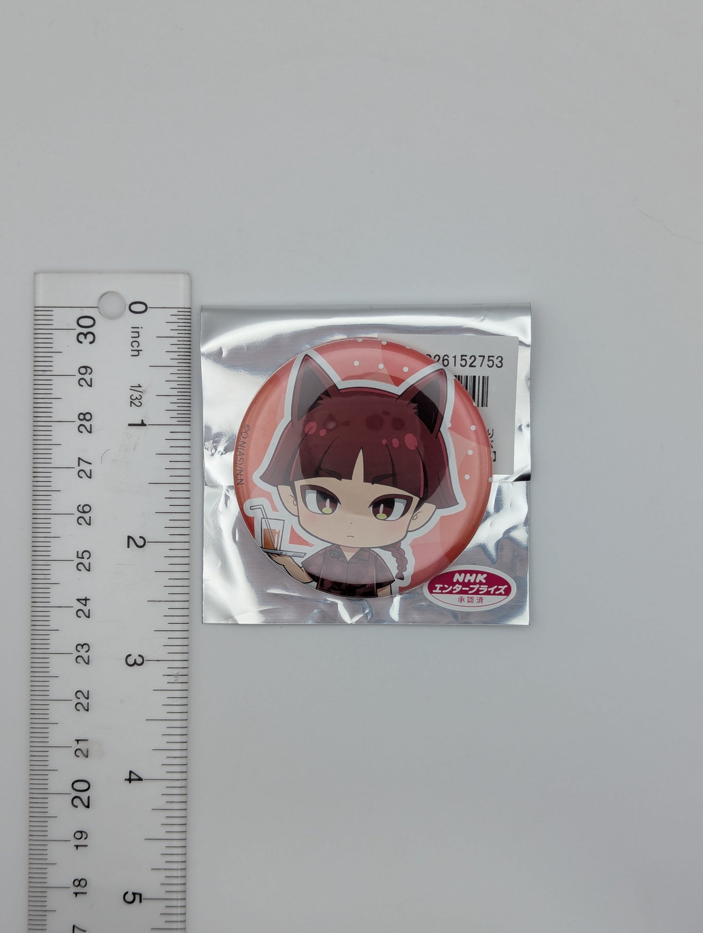 Opera Mairimashita Iruma-kun Maneki Neko Can Badge