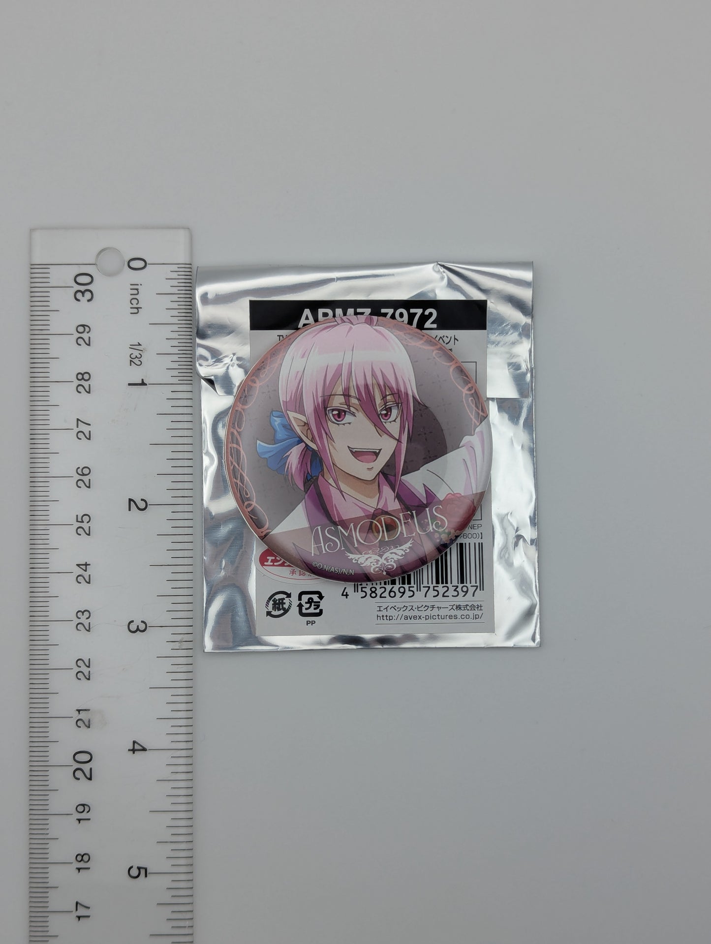 Asmodeus Alice Mairimashita Iruma-kun Devil Party Can Badge