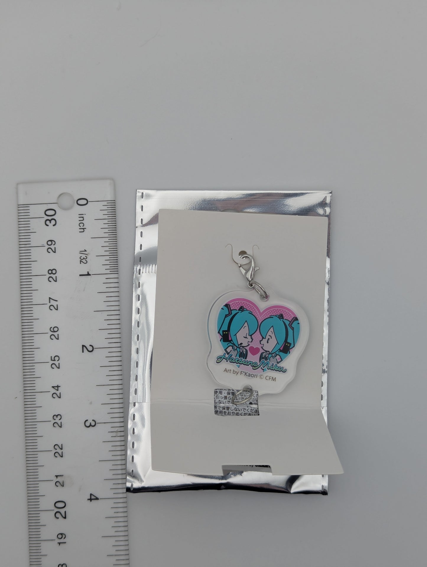 Hatsune Miku Vocaloid Acrylic Charm Keychain