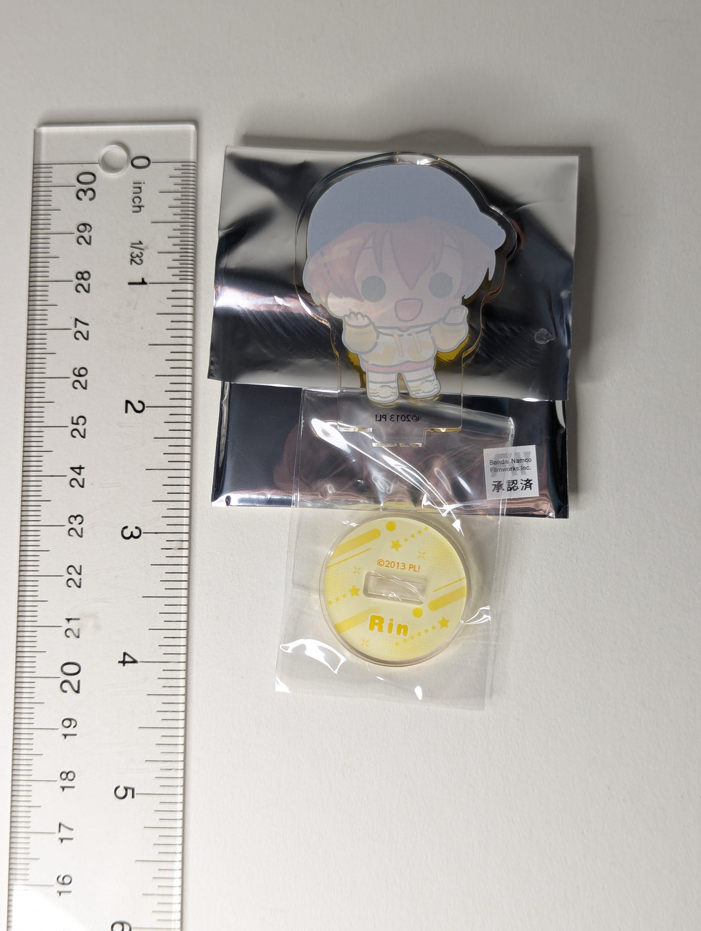 Rin Hoshizora Love Live Hoodie ver Chibi Acrylic Stand