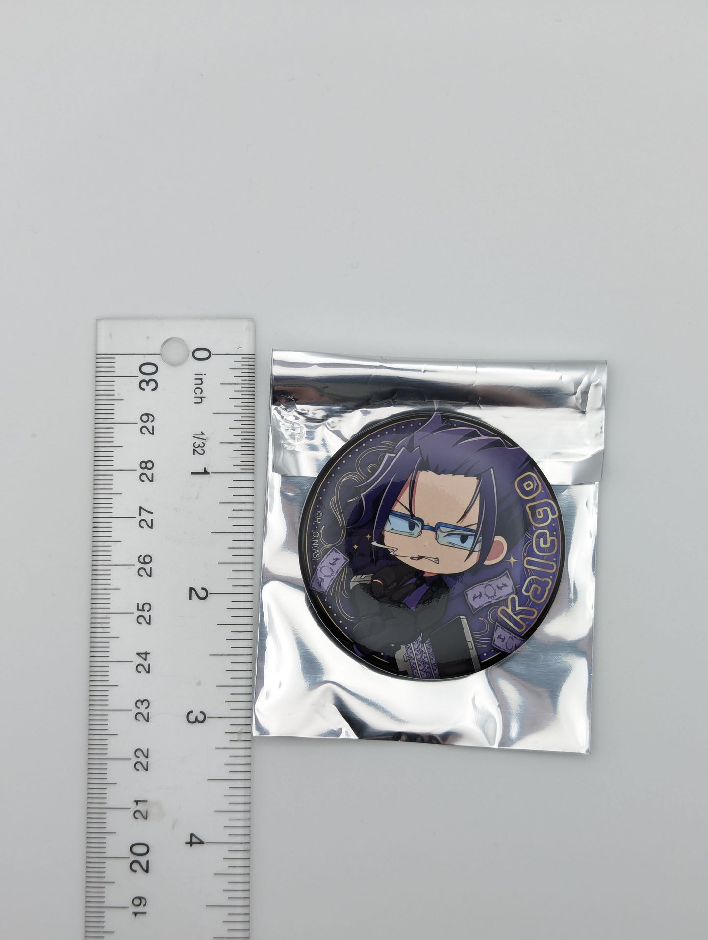 Naberius Kalego Welcome to Demon School Iruma-kun Mafia AU Can Badge