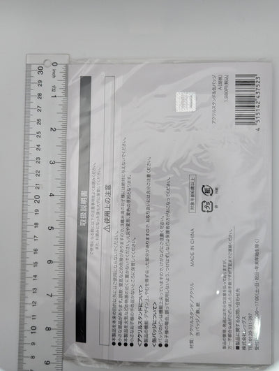 Hu Tao Genshin Impact Lawson Acrylic Stand & Can Badge Set