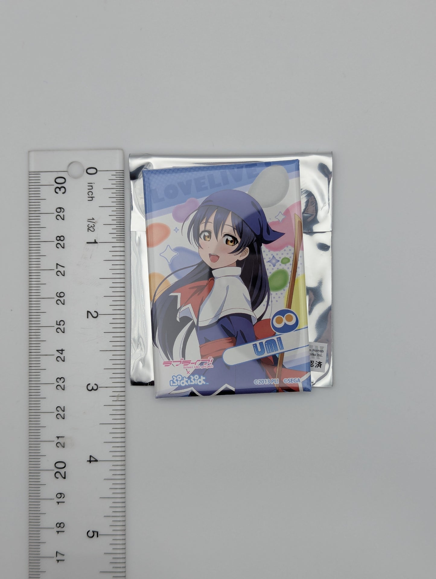 Umi Sonoda Love Live Puyo Puyo Square Badge