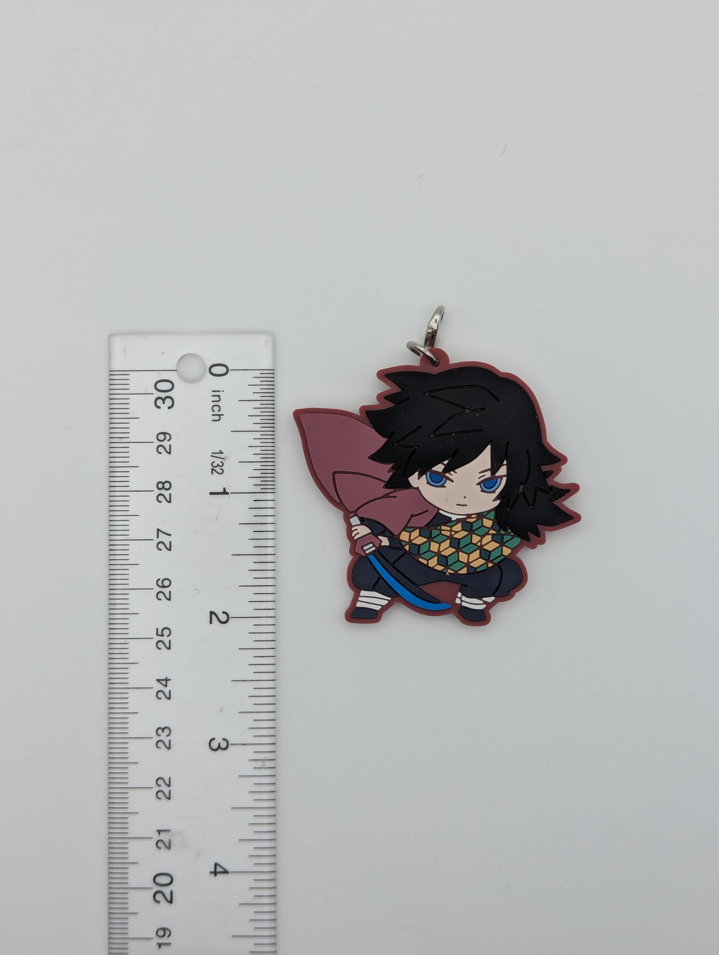 Giyu Tomioka Demon Slayer Rubber Strap