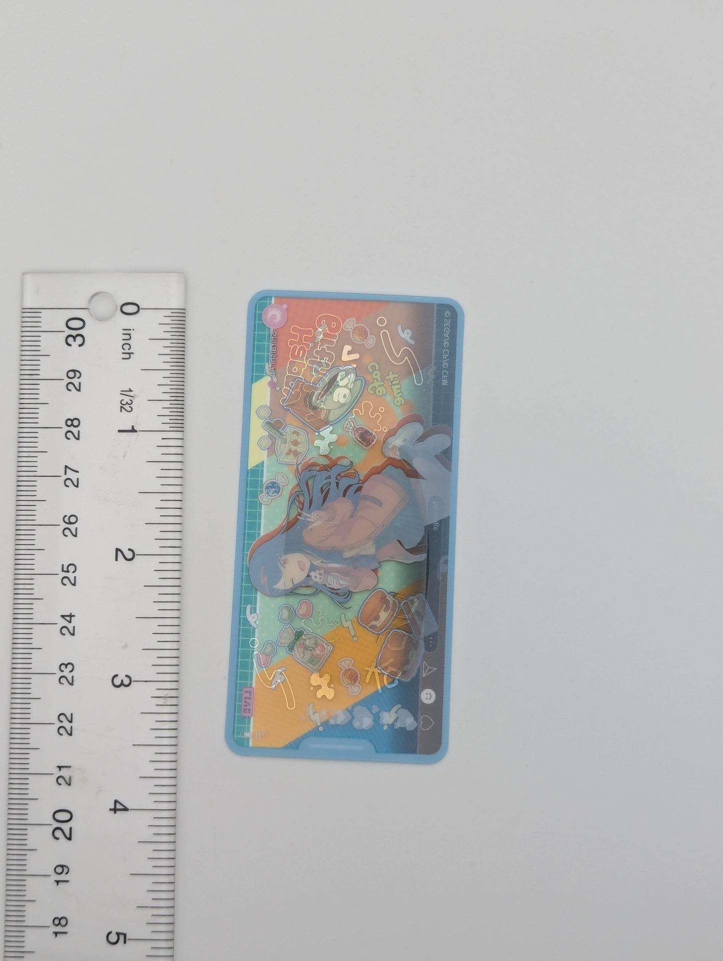 An Shiraishi Project Sekai Anniversary Birthday 2023-2024 Clear Memo Sticker *Foil-Stamped*