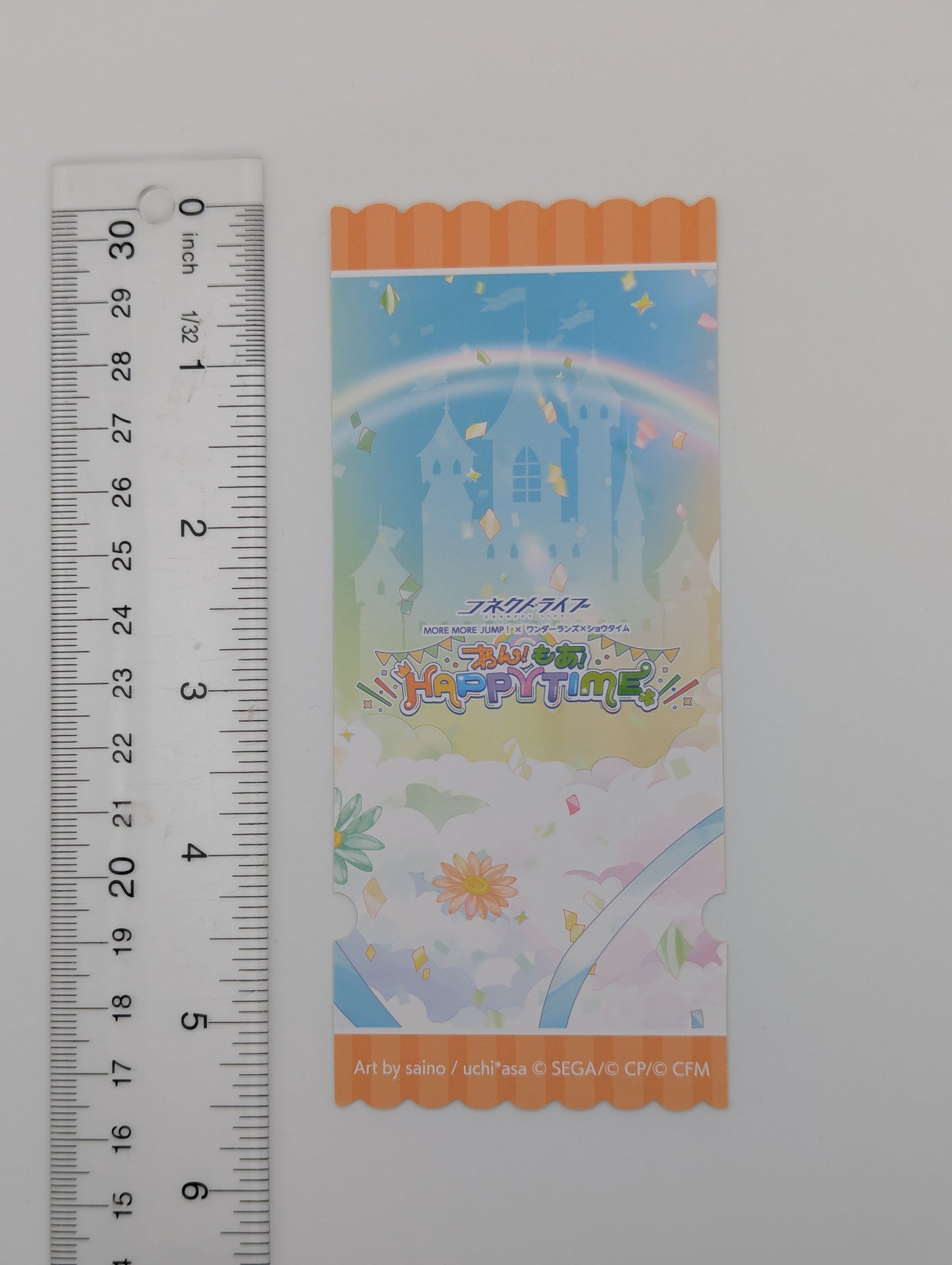 Kagamine Len Project Sekai Ticket-Style Card