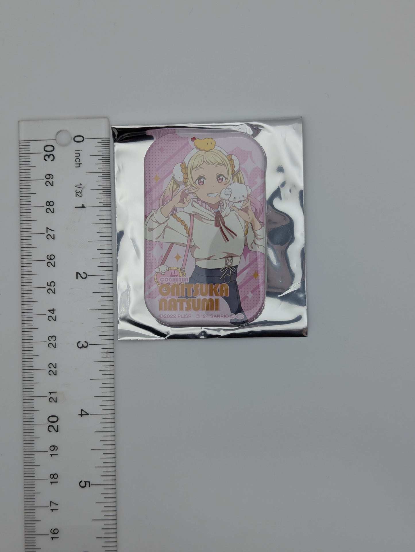 Natsumi Onitsuka Love Live Superstar x Sanrio Square Badge