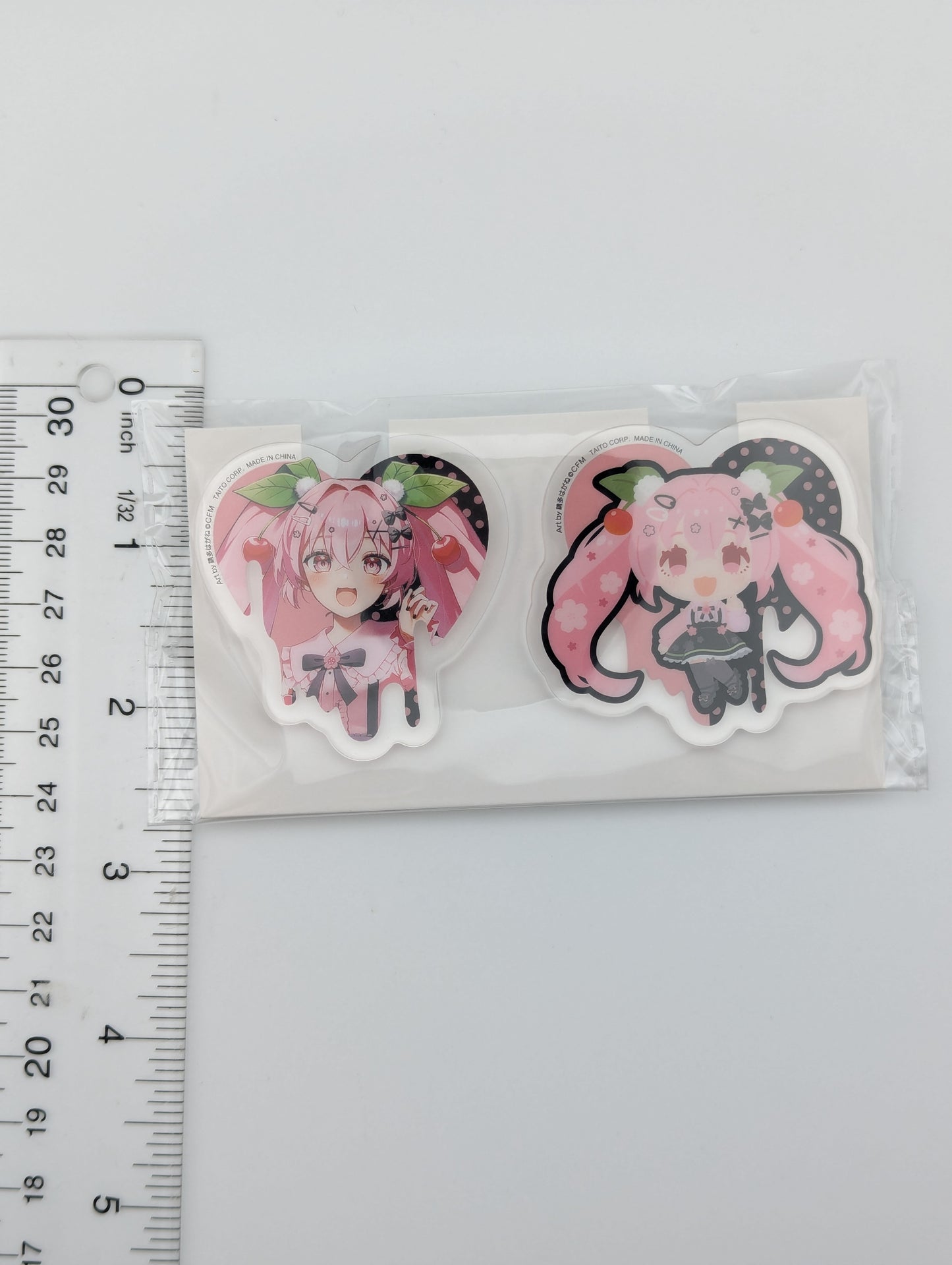 Hatsune Miku Sakura Miku Vocaloid Kuji Acrylic Clip Set