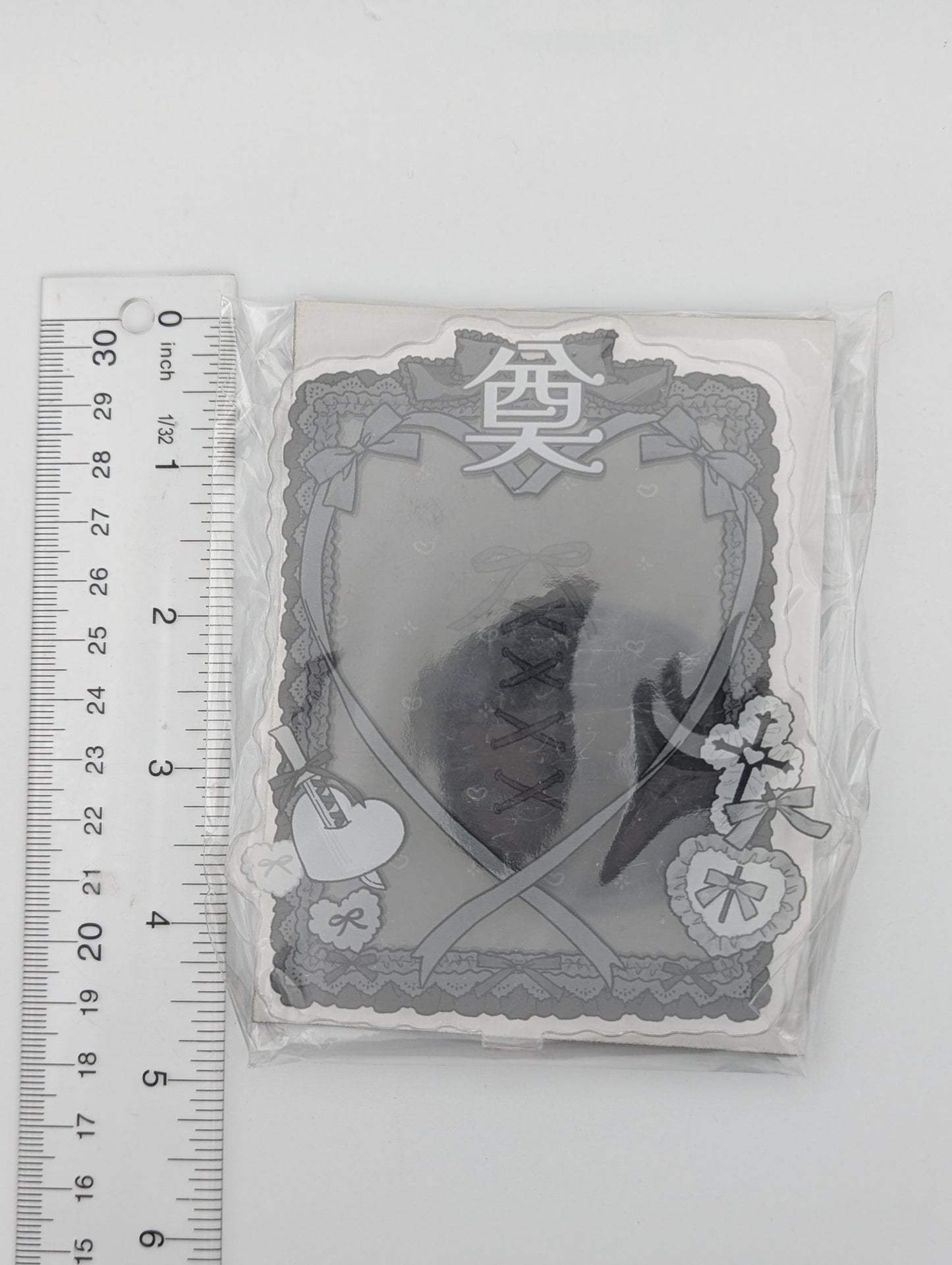 Black Acrylic Photocard Holder Stand (6.7x9.2CM)