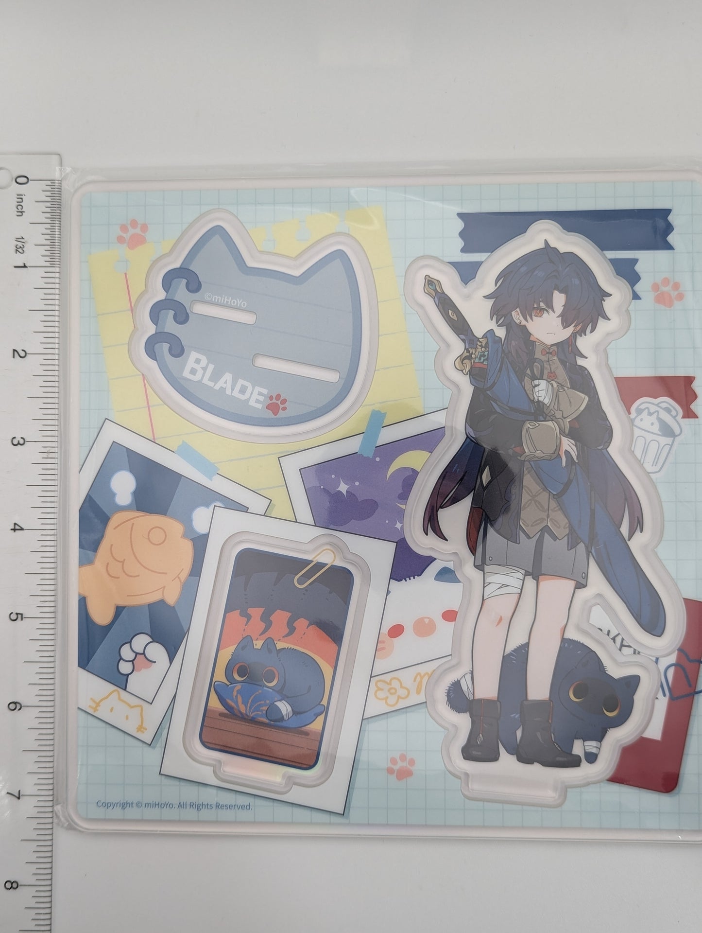 Blade Honkai Star Rail Cat Acrylic Stand