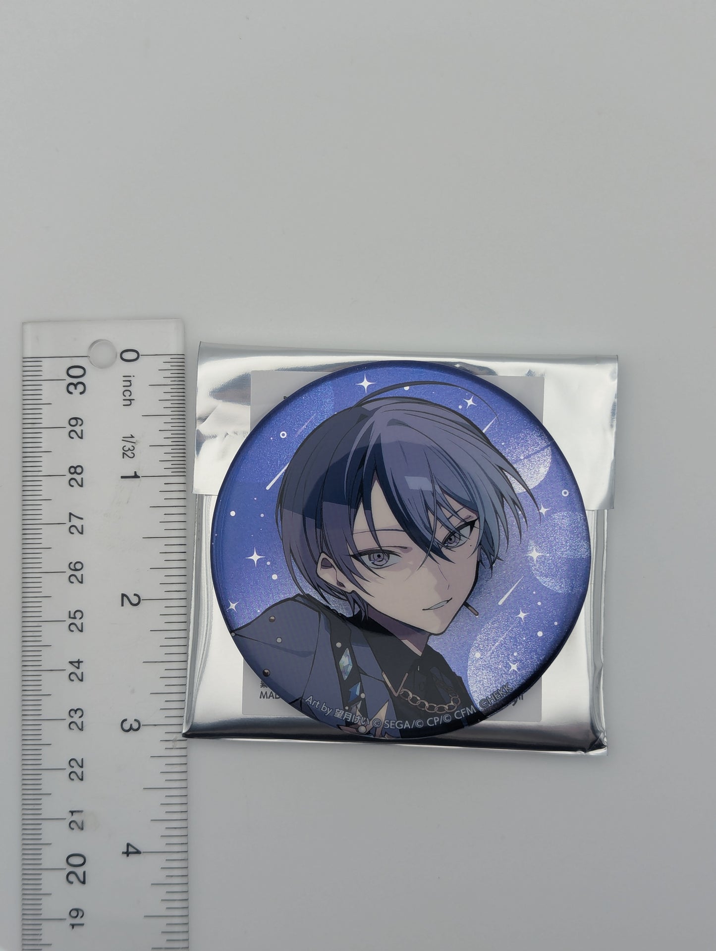 Toya Aoyagi Ensemble Stars x Project Sekai Can Badge