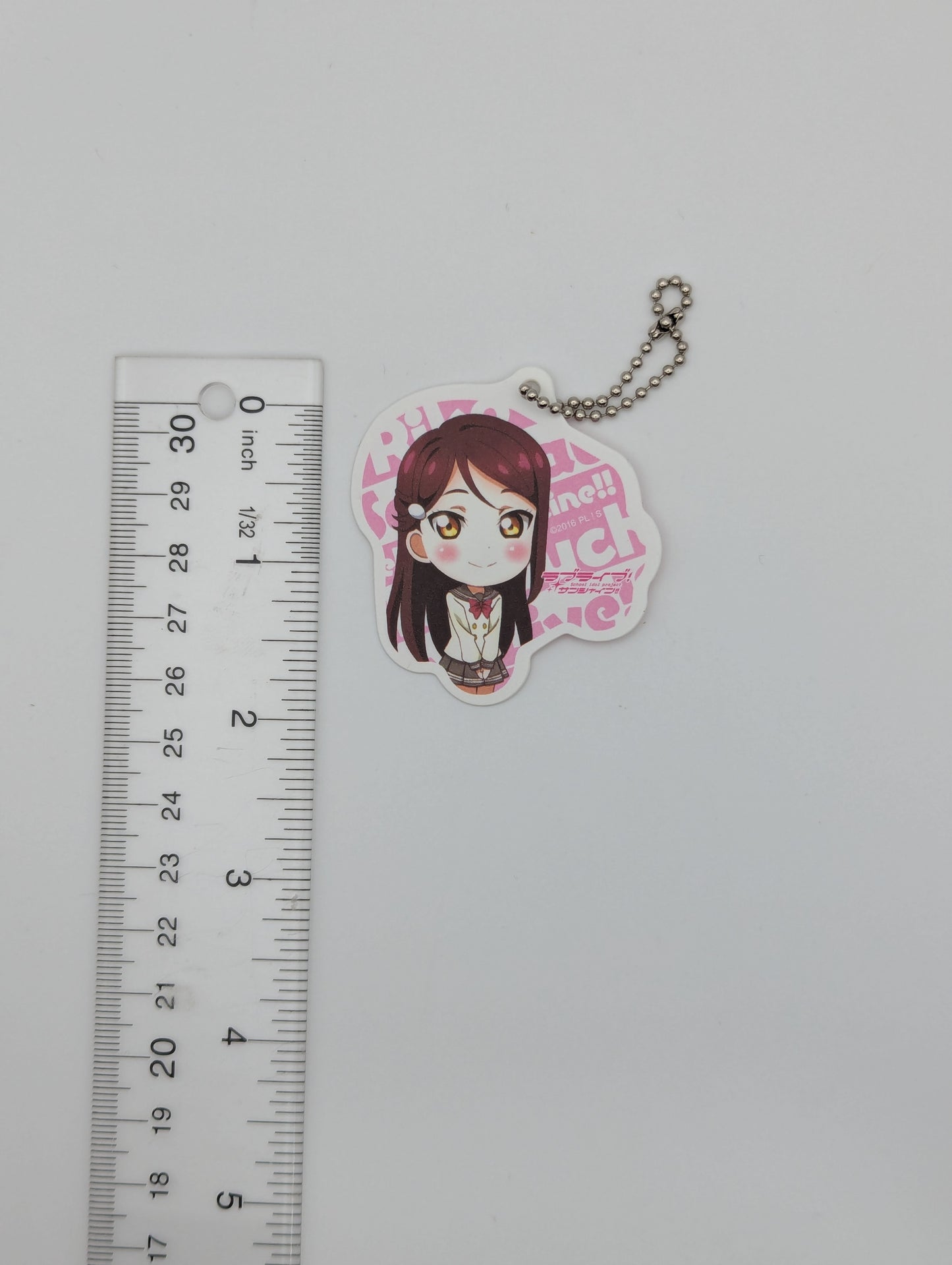 Riko Sakurauchi Love Live Sunshine Plastic Keychain