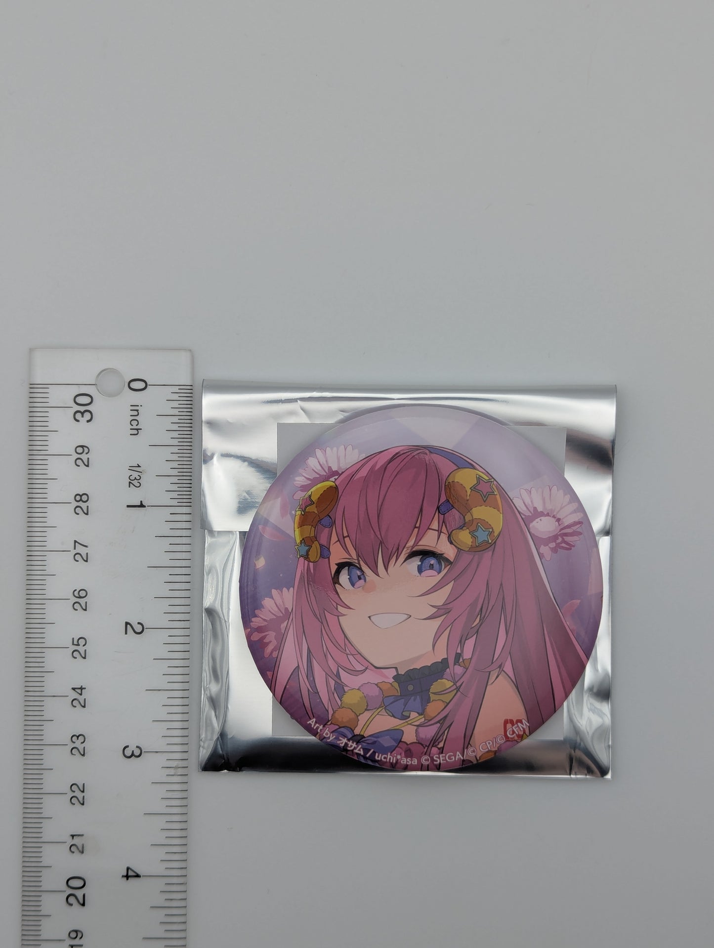 Megurine Luka Project Sekai 4th Anniversary Connect Live Can Badge