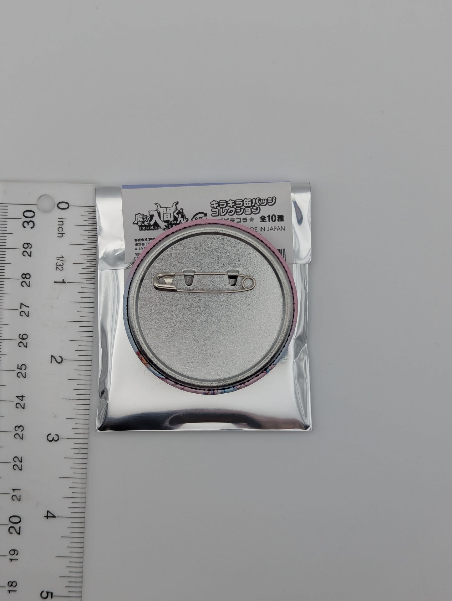 Asmodeus Alice Welcome to Demon School Iruma-kun Debi Decora Can Badge