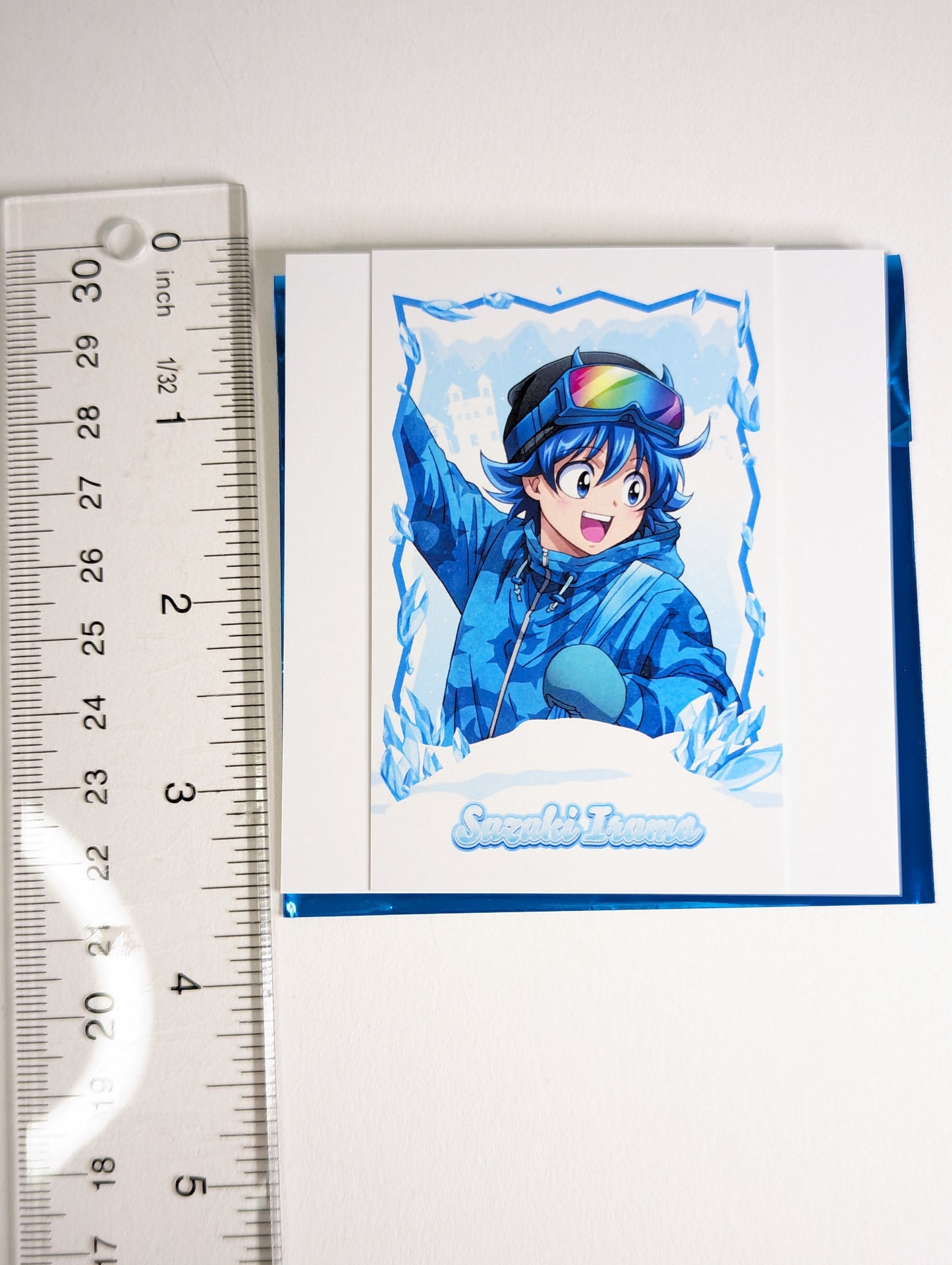 Iruma Suzuki Welcome to Demon School Iruma-kun / Mairimashita Iruma-kun Babyls Winter Vacations Cafe Trading Card Bromide