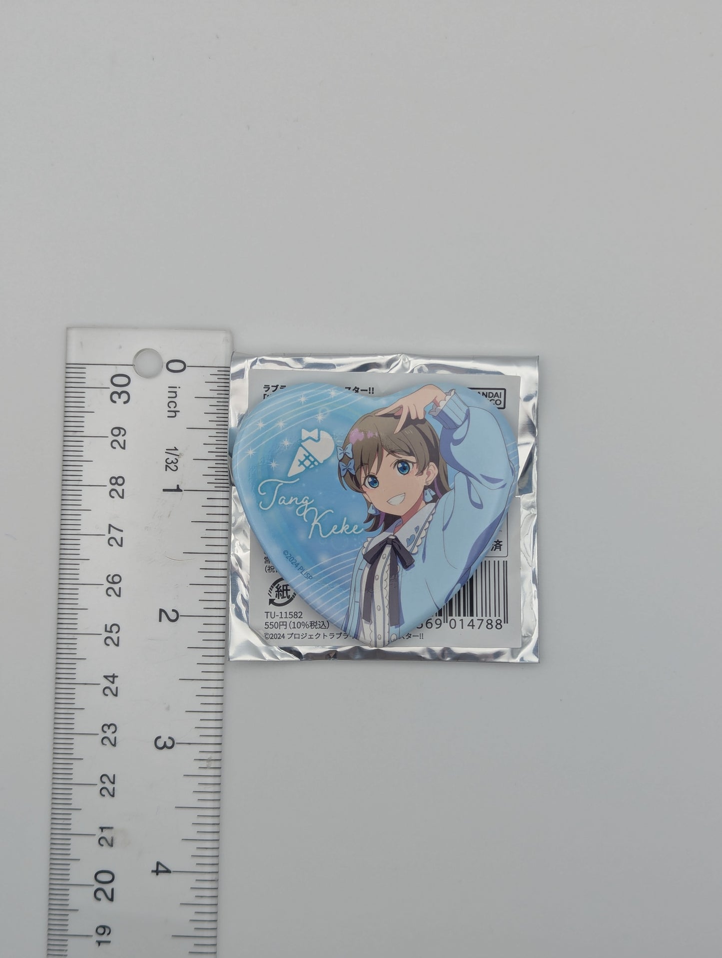 Keke Tang Love Live Yumekawa Girly Heart Can Badge