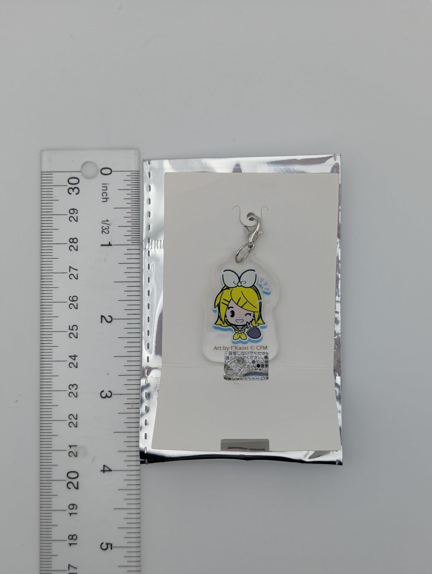 Kagamine Rin Vocaloid Acrylic Charm Keychain