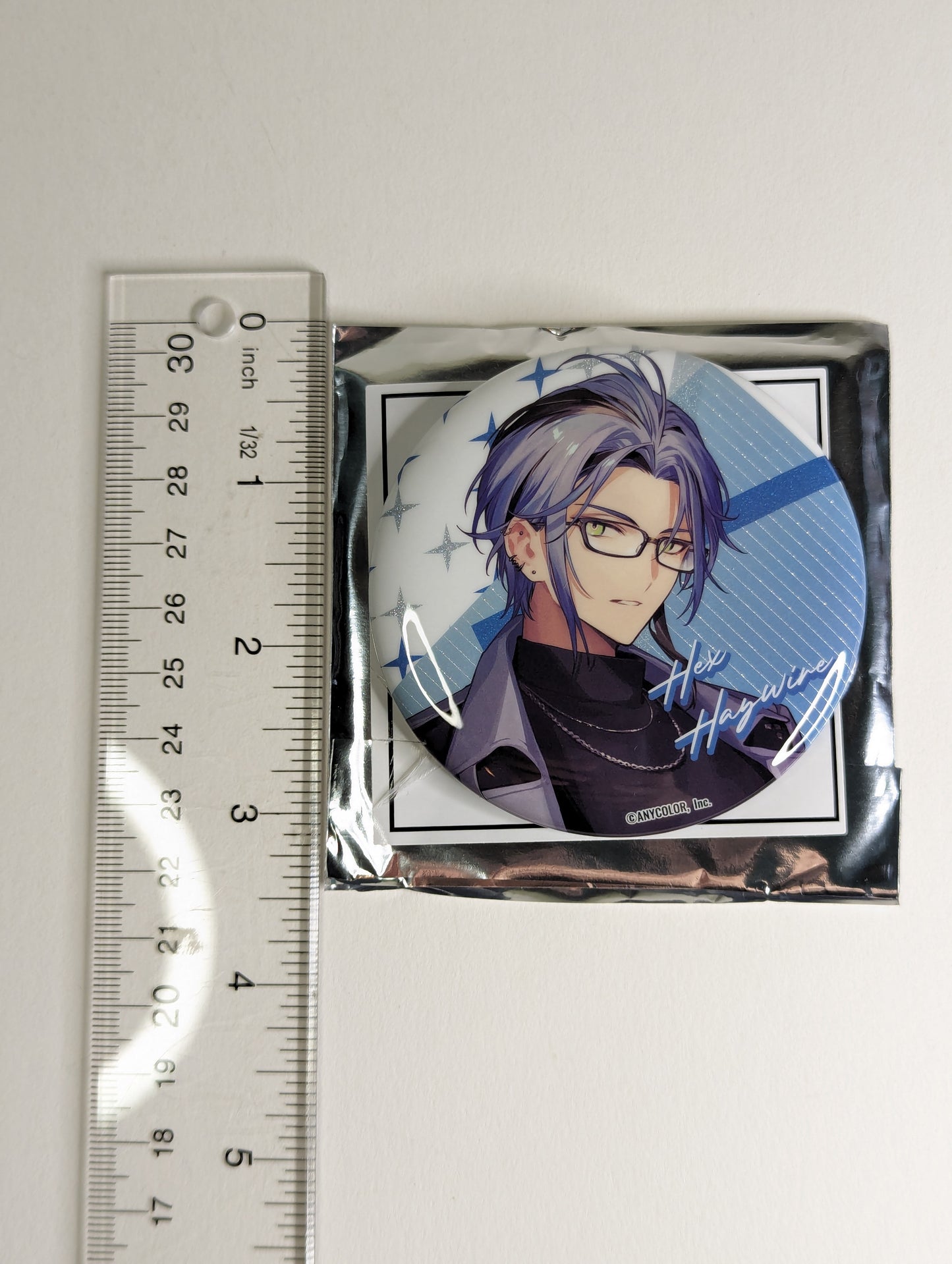 Hex Haywire Nijisanji EN China Exclusive Can Badge