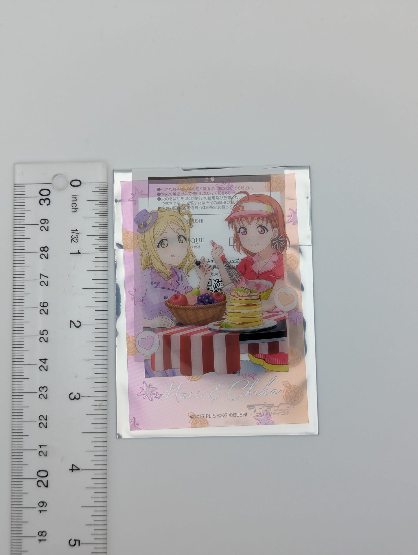 Mari Ohara & Chika Takami Love Live Sunshine UR Pair Clear Card